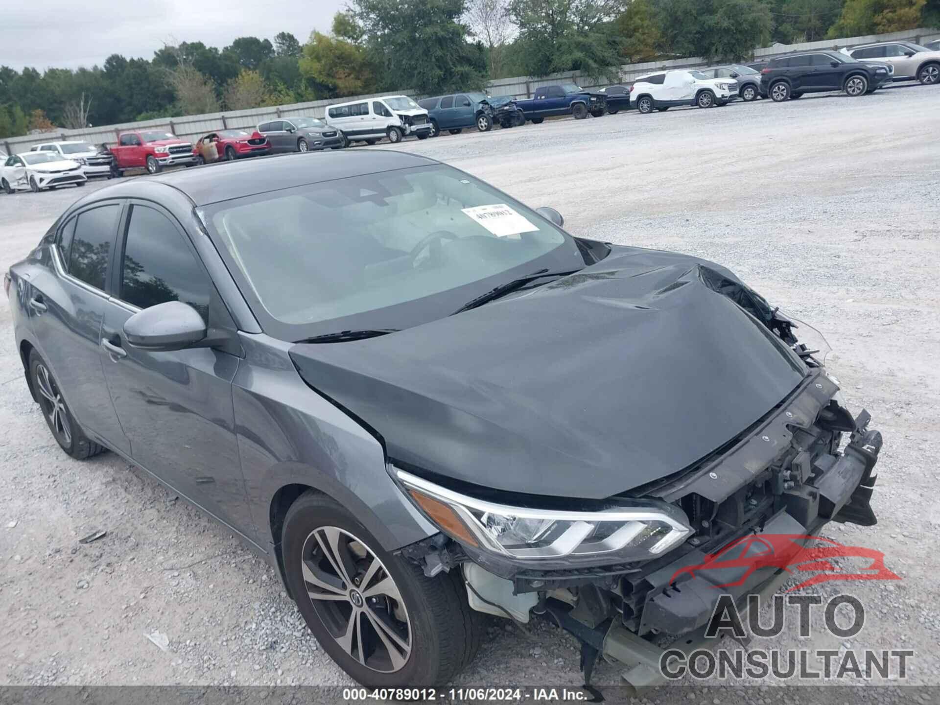 NISSAN SENTRA 2020 - 3N1AB8CV0LY250856