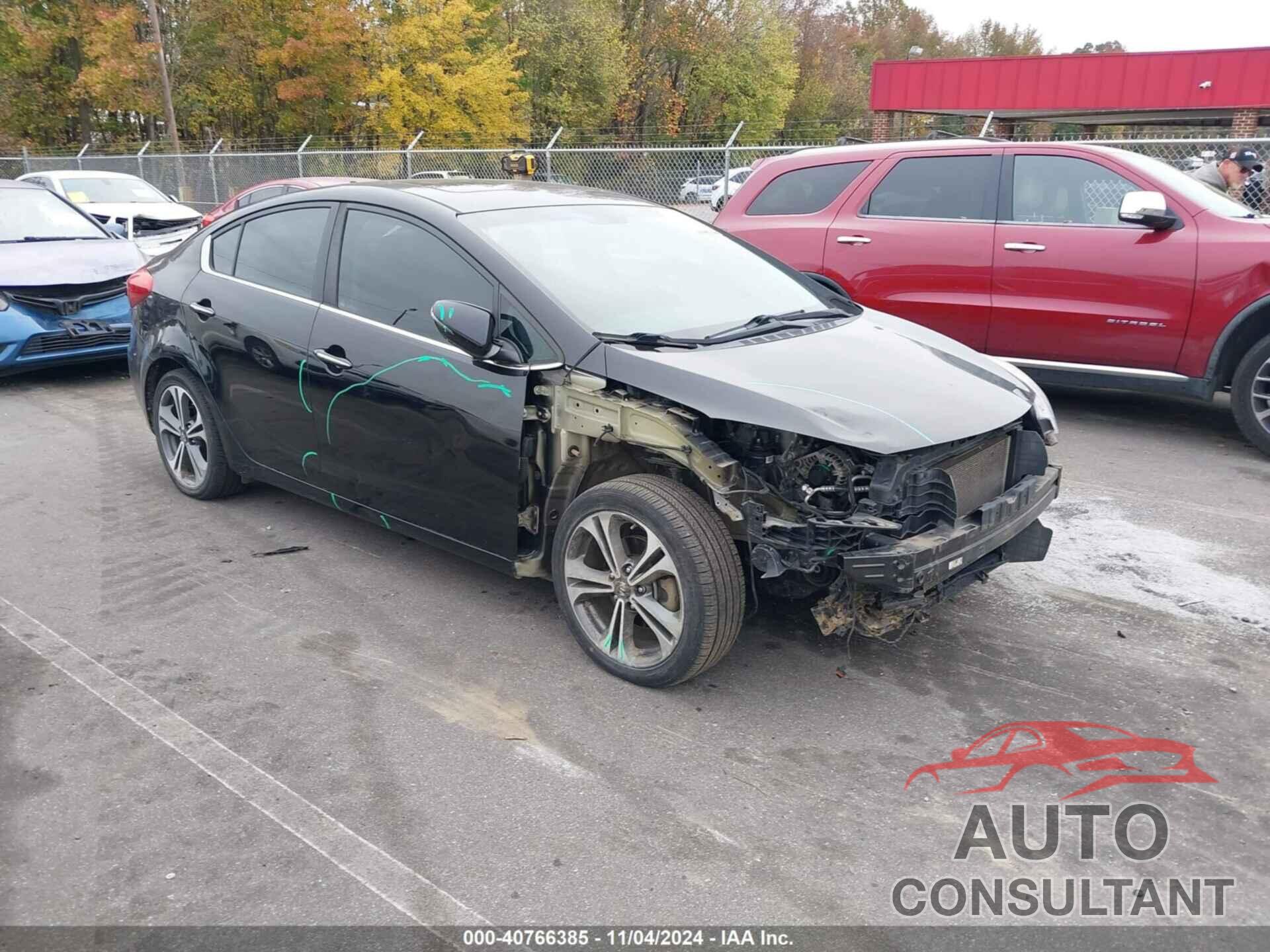 KIA FORTE 2016 - KNAFZ4A83G5522627