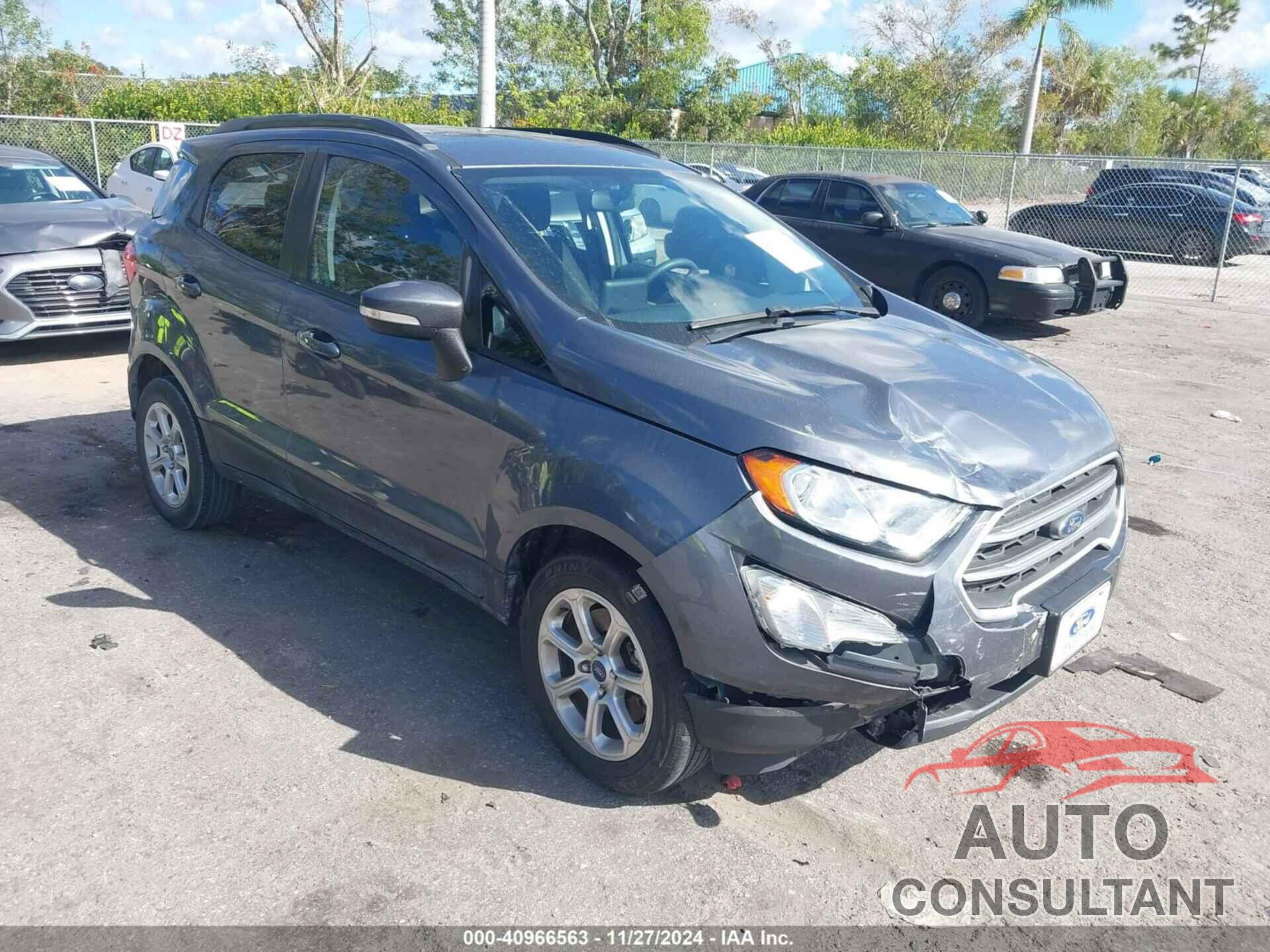 FORD ECOSPORT 2021 - MAJ3S2GE1MC436788