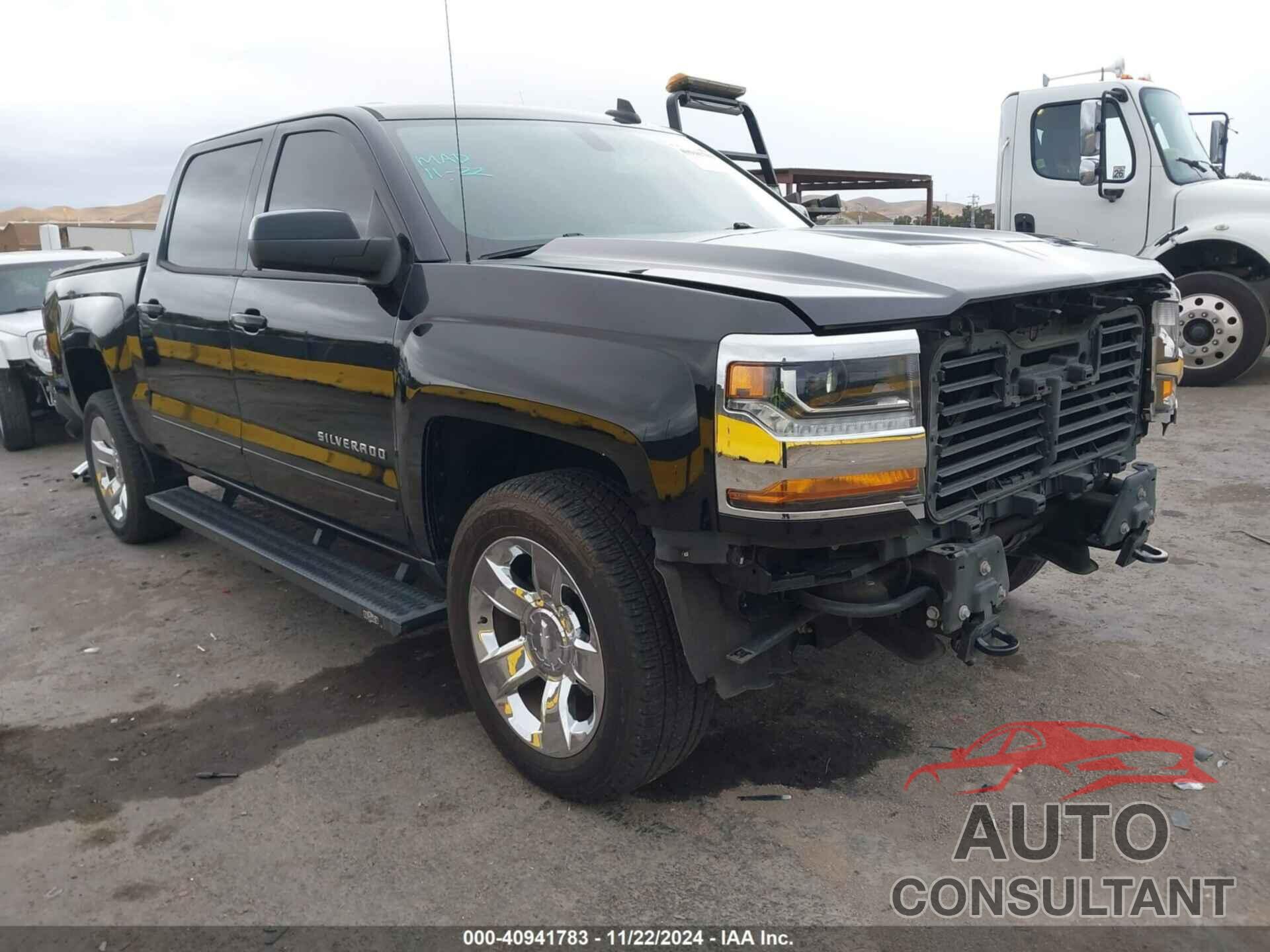 CHEVROLET SILVERADO 1500 2018 - 3GCUKRER7JG356577