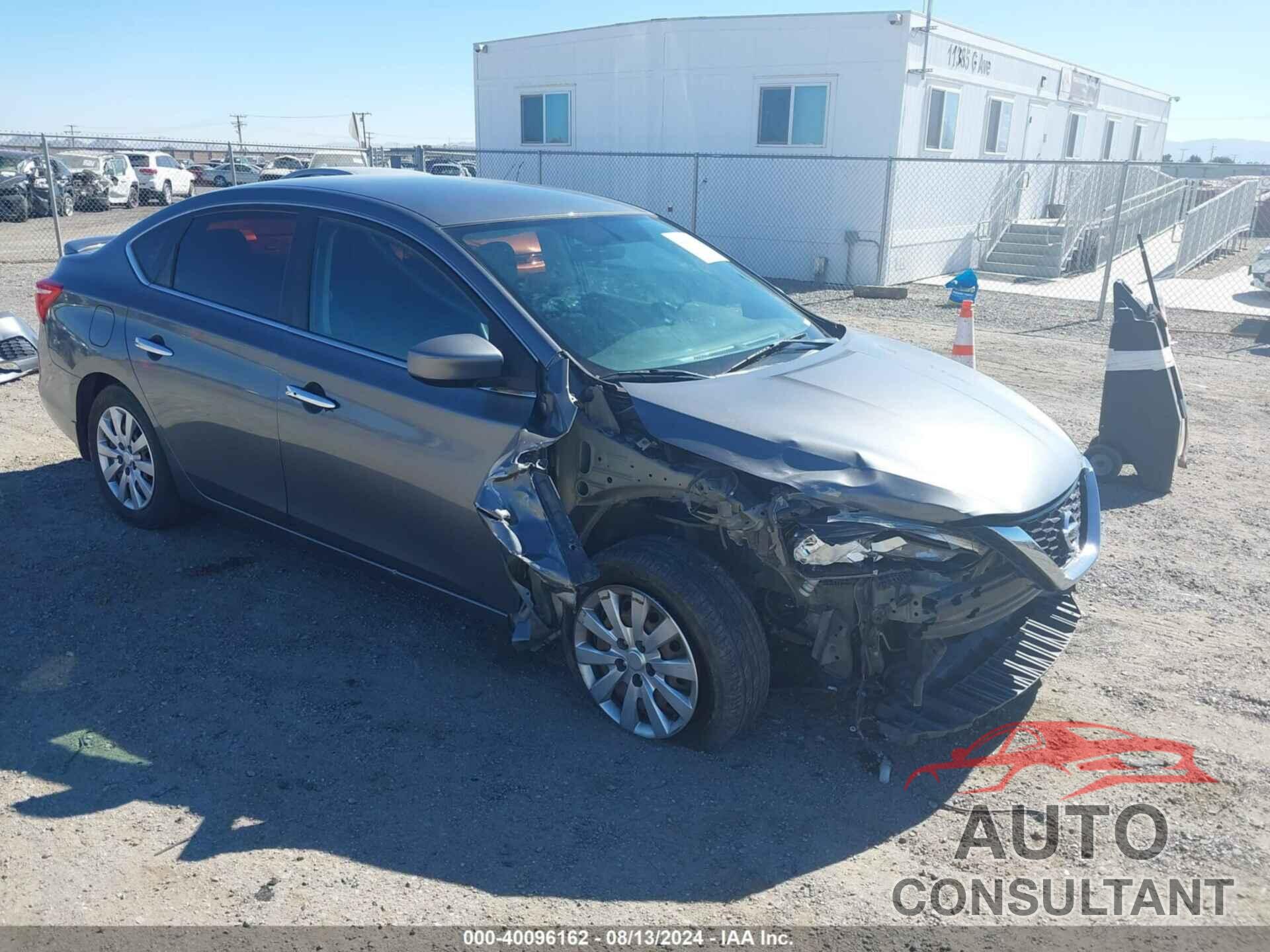 NISSAN SENTRA 2016 - 3N1AB7AP9GL676434