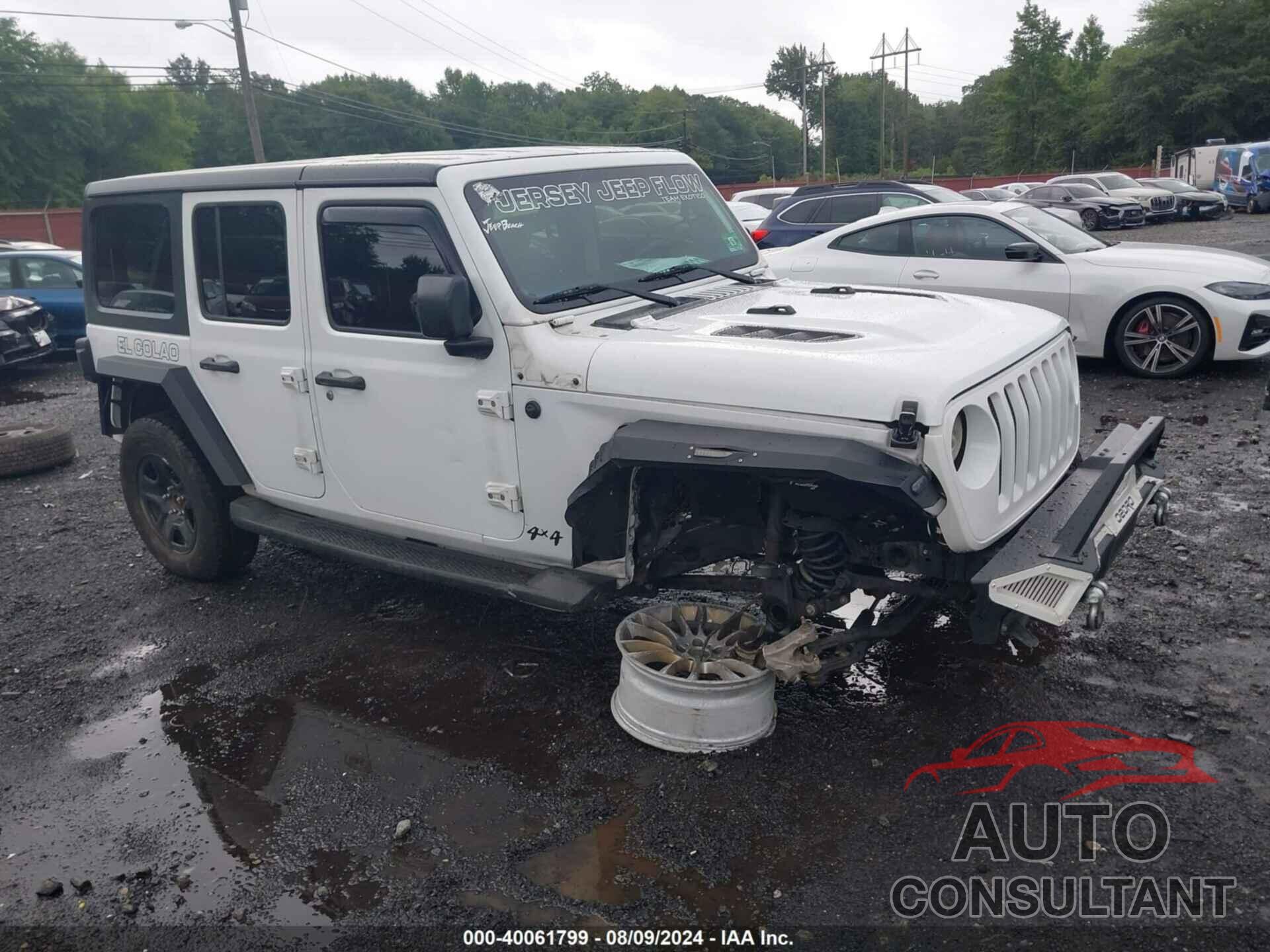 JEEP WRANGLER UNLIMITED 2018 - 1C4HJXDG6JW208849
