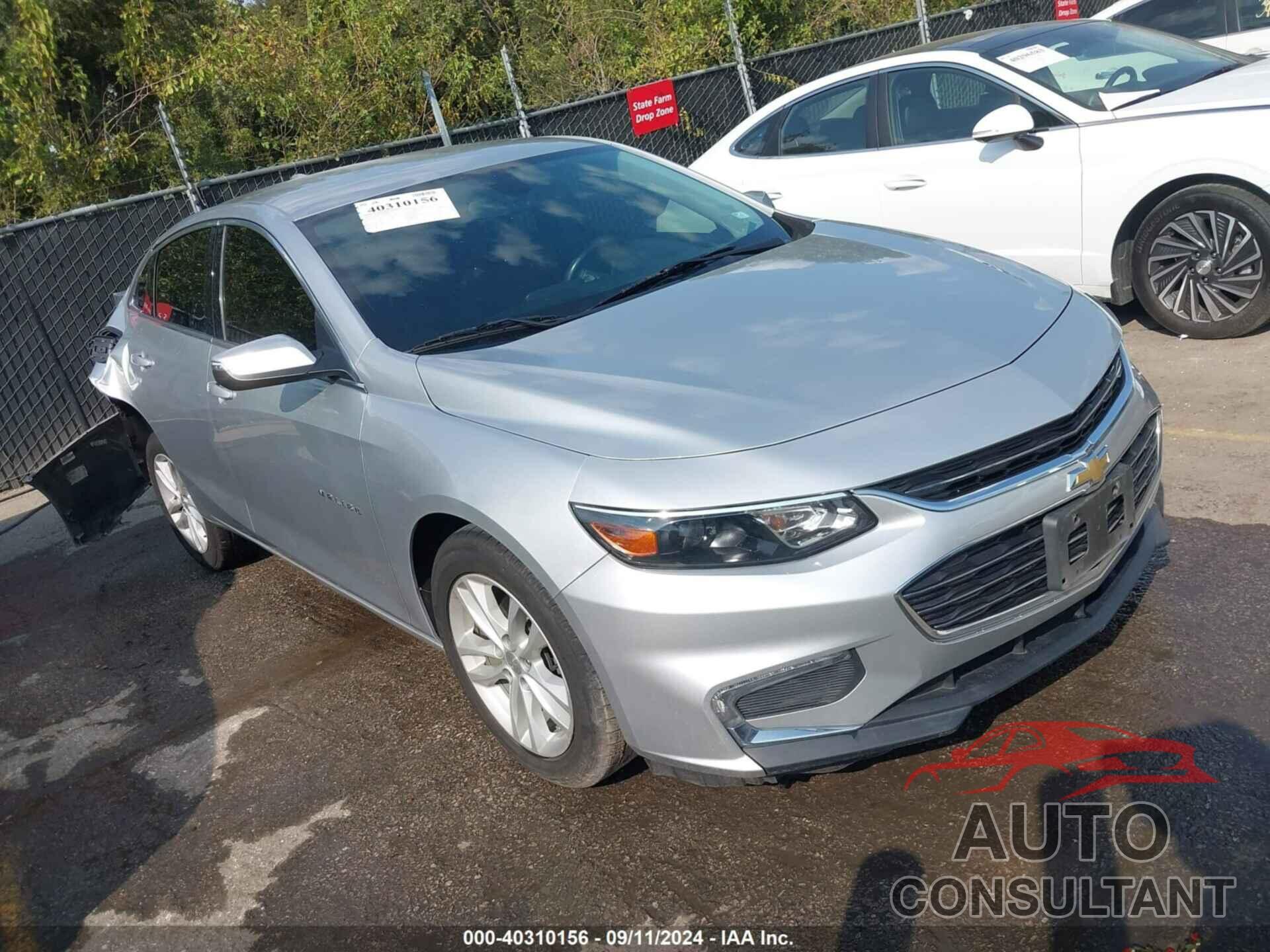 CHEVROLET MALIBU 2016 - 1G1ZE5ST0GF208134