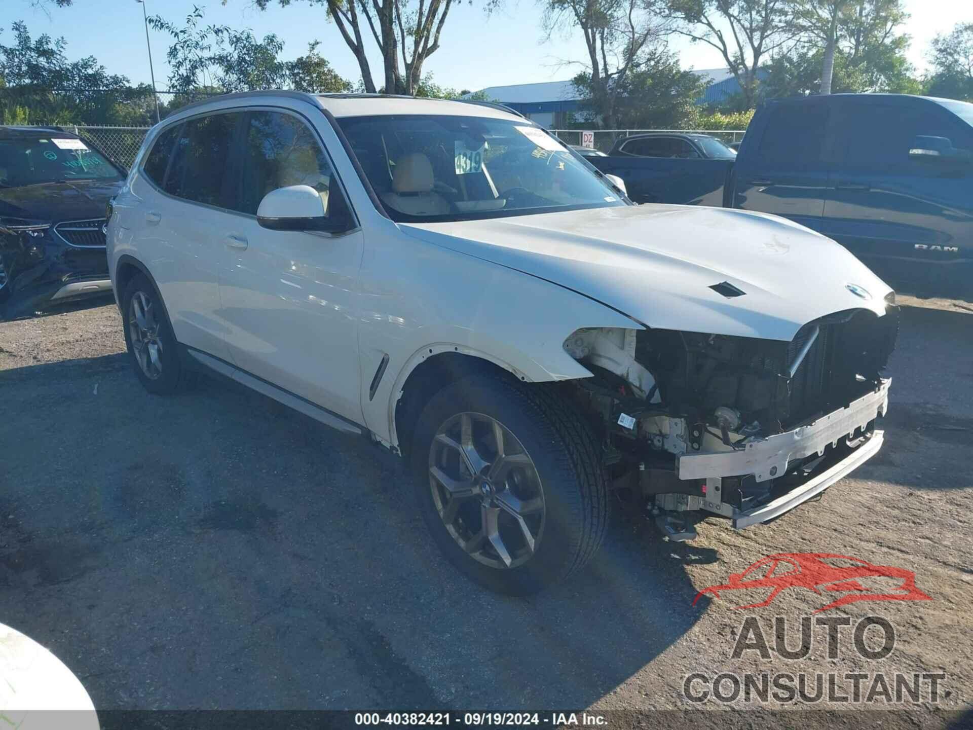 BMW X3 2022 - 5UX43DP09N9M03515