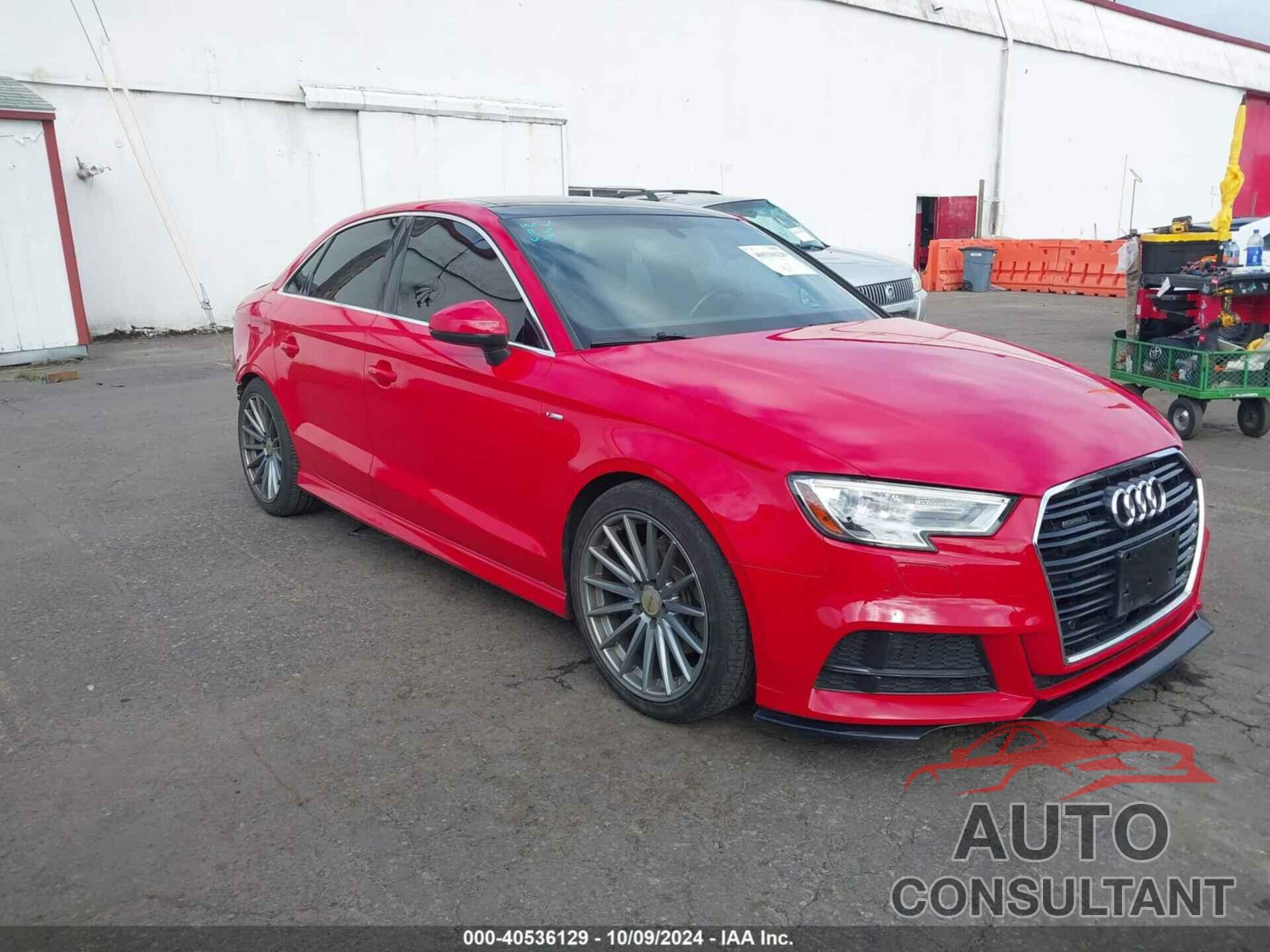 AUDI A3 2017 - WAUJ8GFF3H1048984