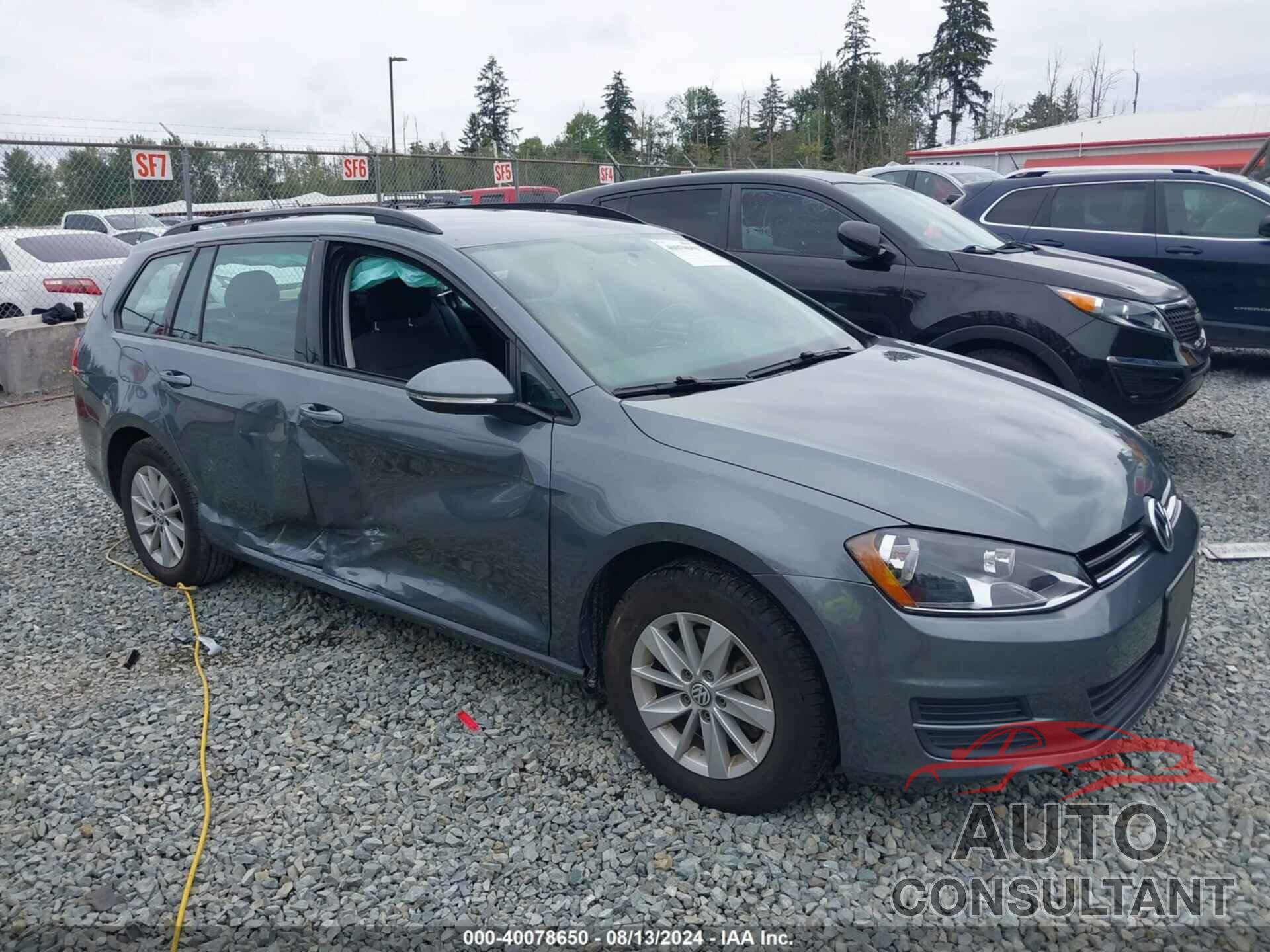 VOLKSWAGEN GOLF SPORTWAGEN 2017 - 3VWC17AU0HM502601