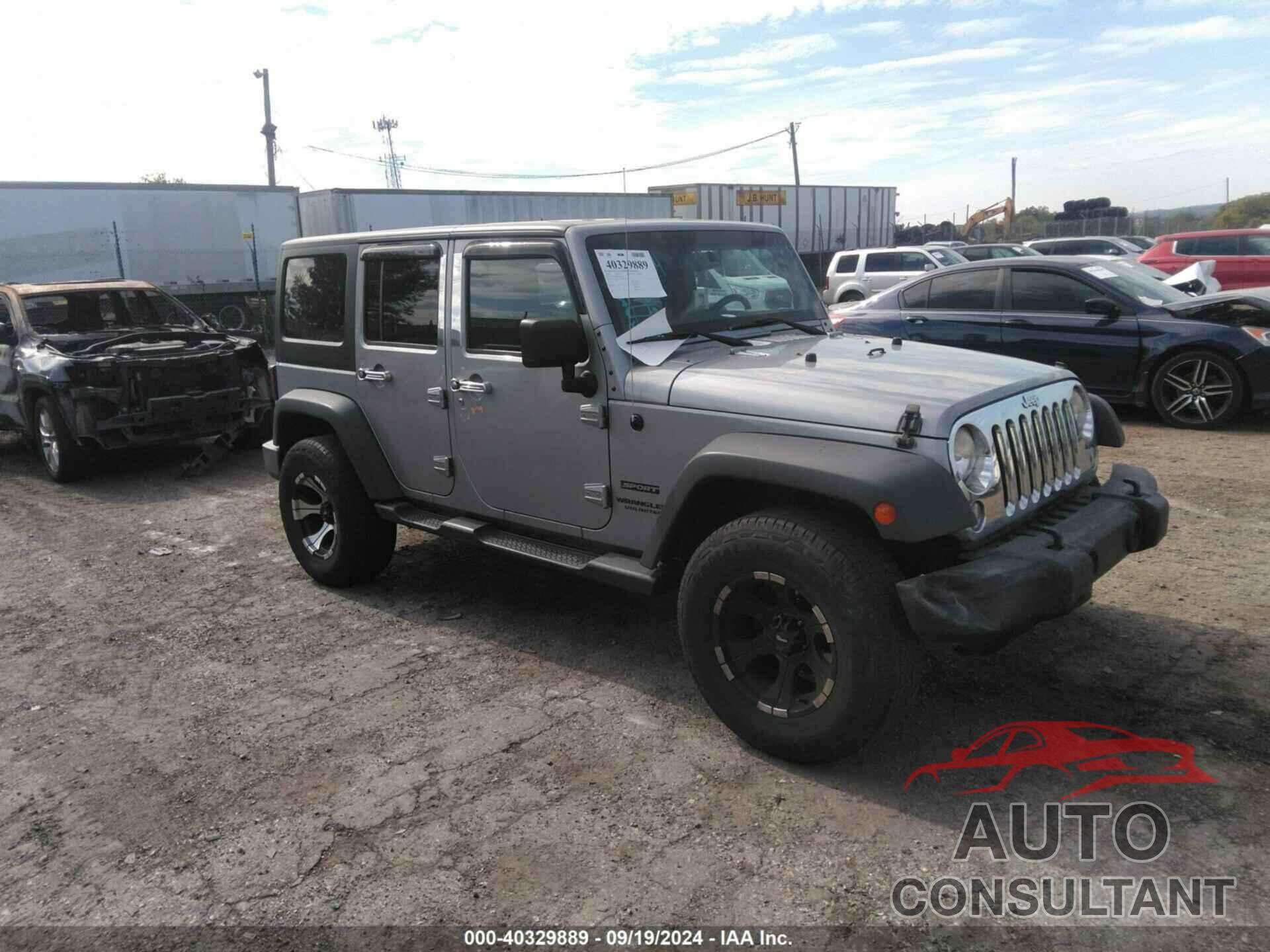 JEEP WRANGLER UNLIMITED 2014 - 1C4BJWDG8EL139637