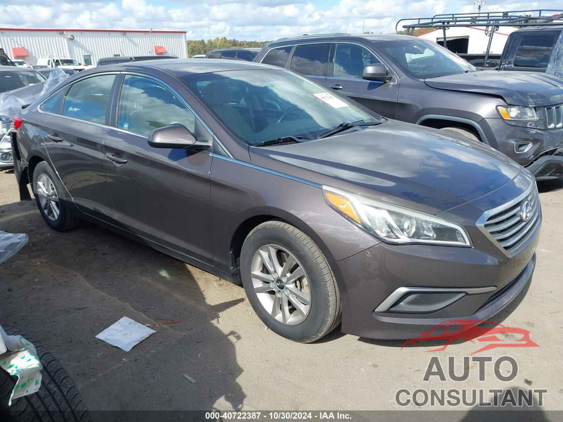 HYUNDAI SONATA 2017 - 5NPE24AFXHH589003