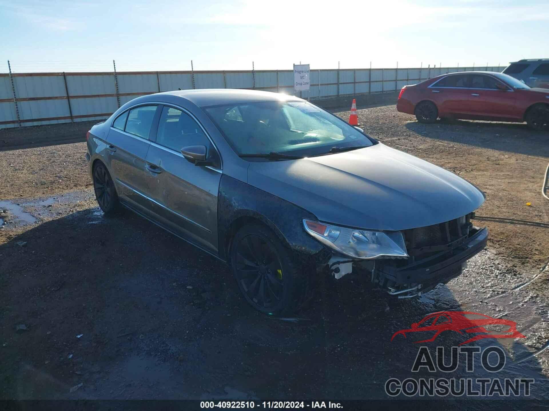 VOLKSWAGEN CC 2012 - WVWMP7AN2CE535032