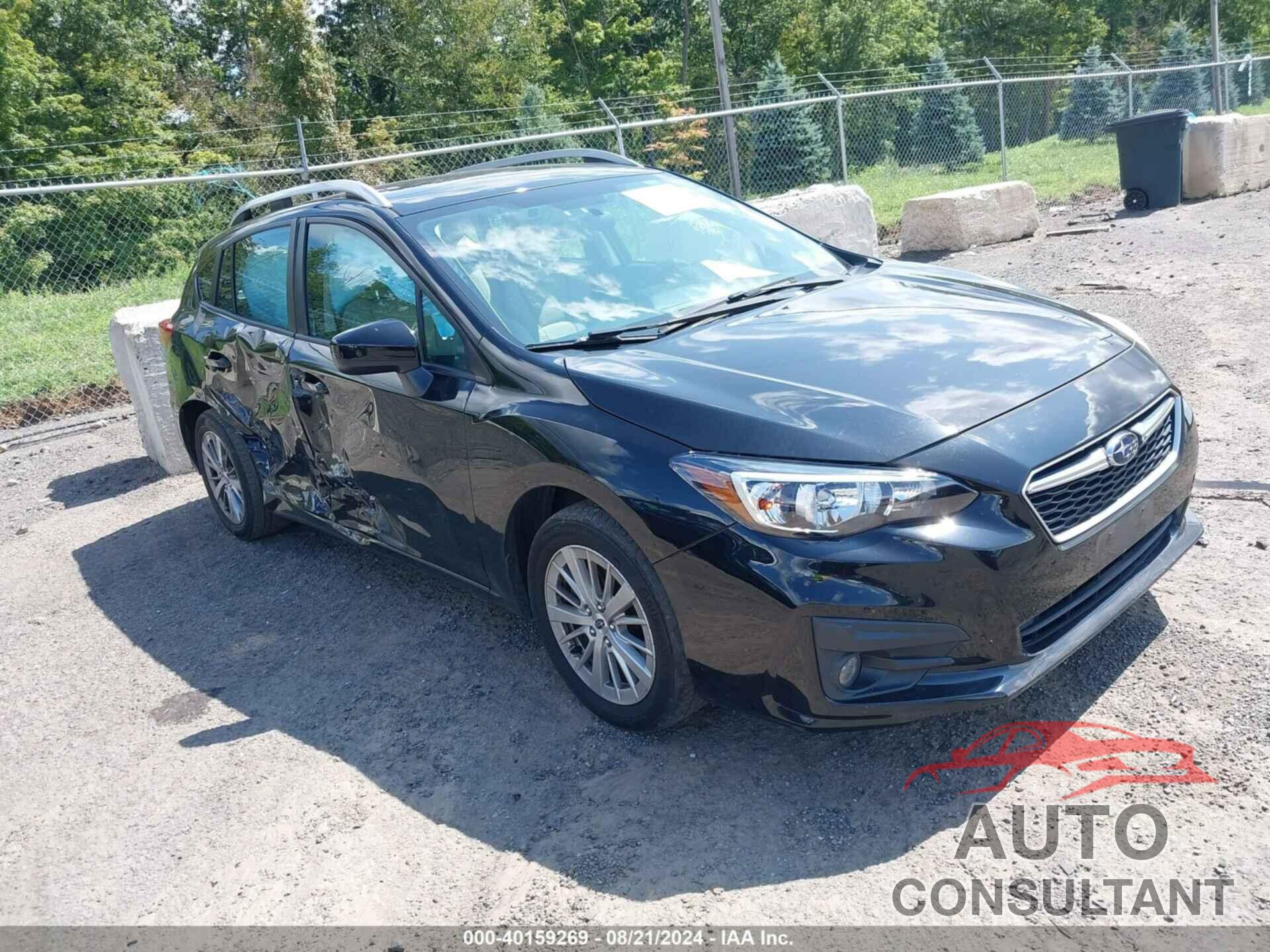 SUBARU IMPREZA 2018 - 4S3GTAD68J3735822