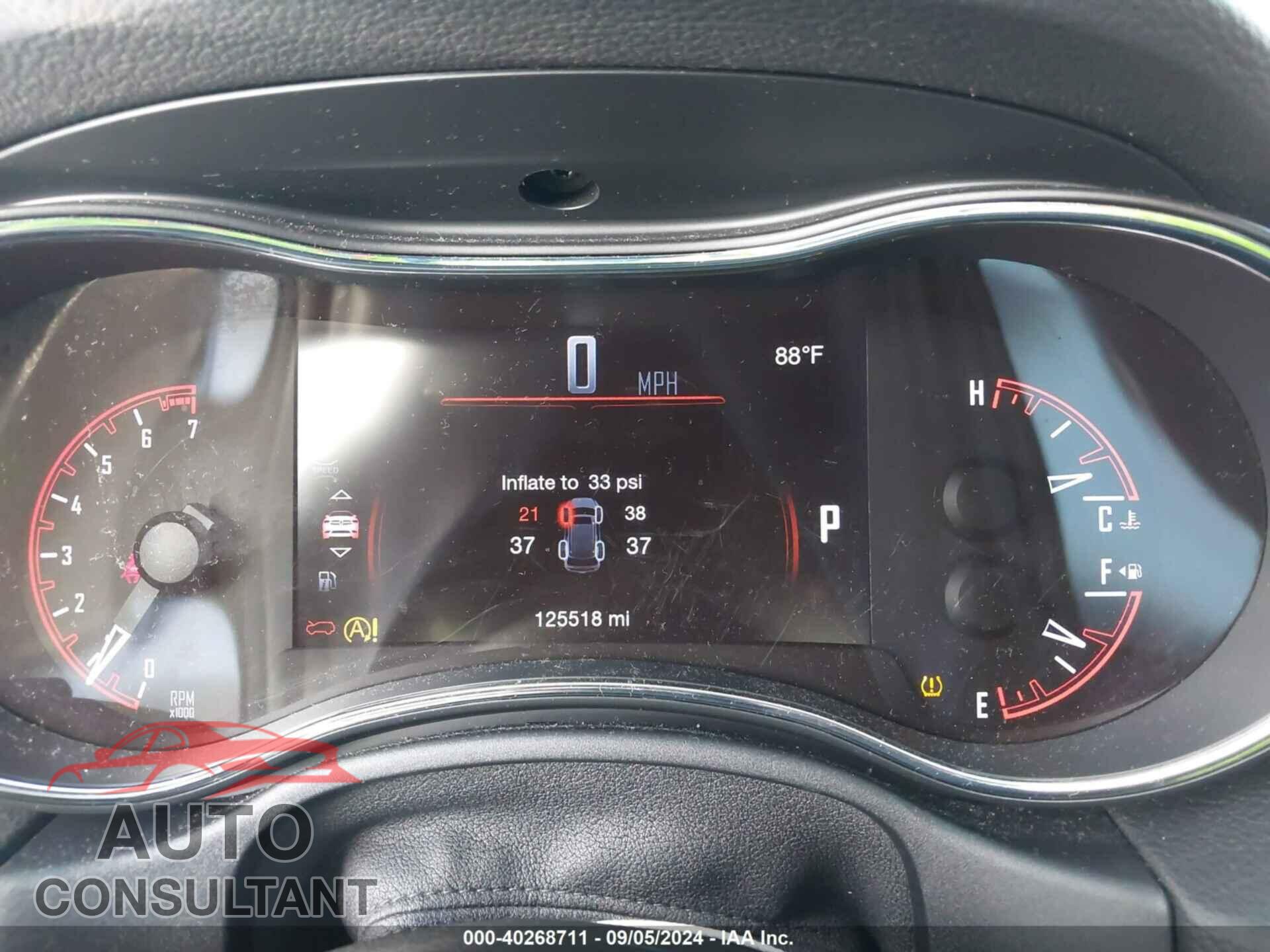DODGE DURANGO 2017 - 1C4RDHDG5HC657002