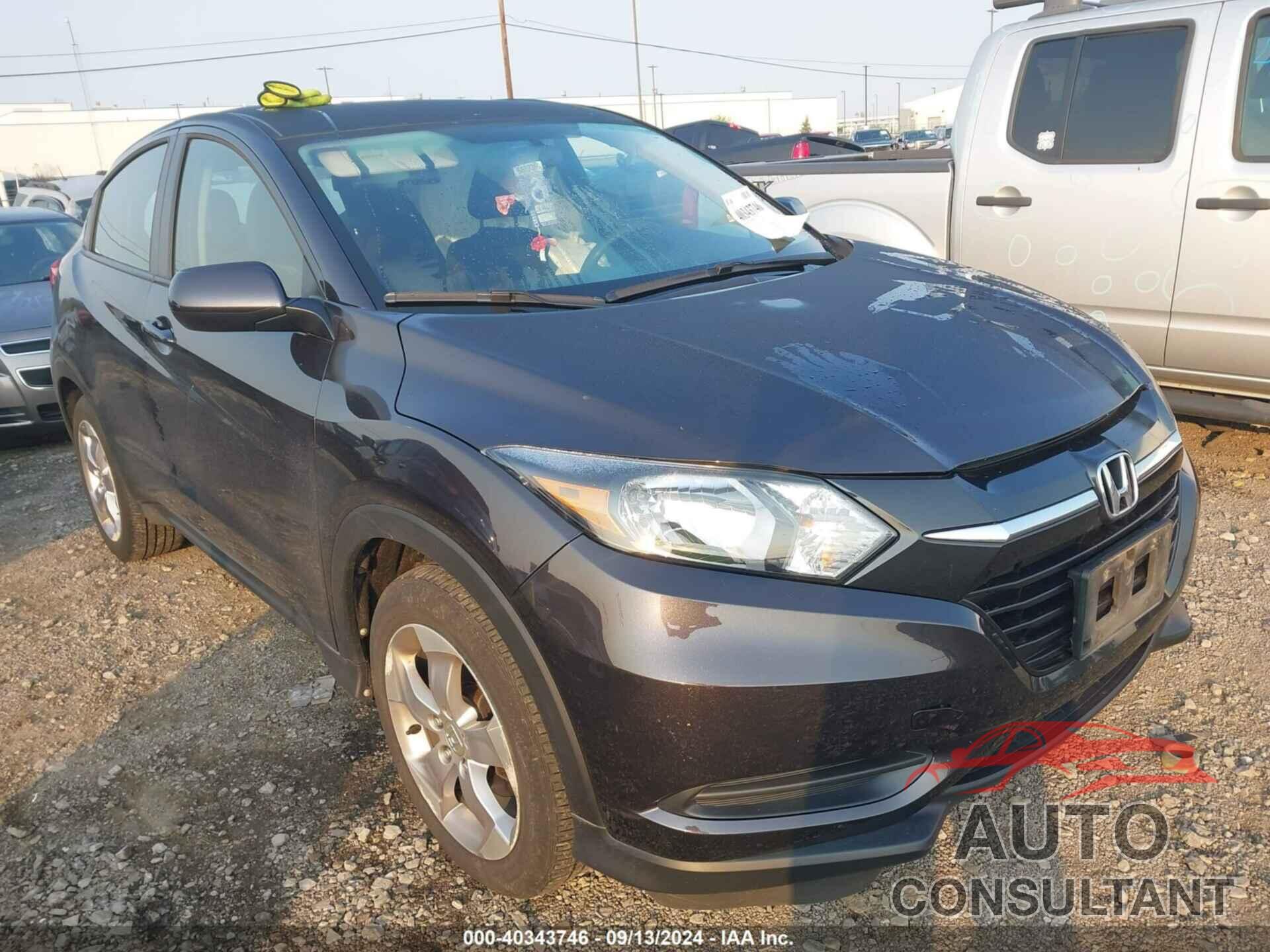 HONDA HR-V 2017 - 3CZRU6H39HM702155
