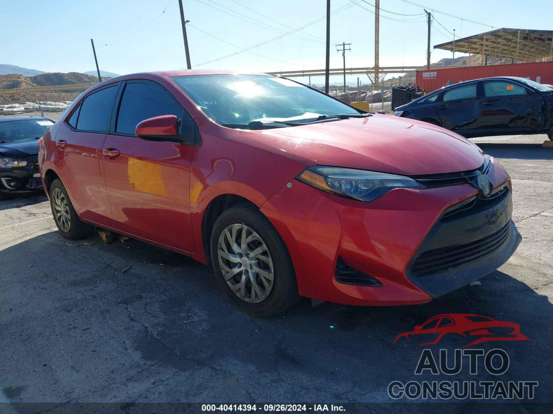TOYOTA COROLLA 2018 - 2T1BURHE7JC099795