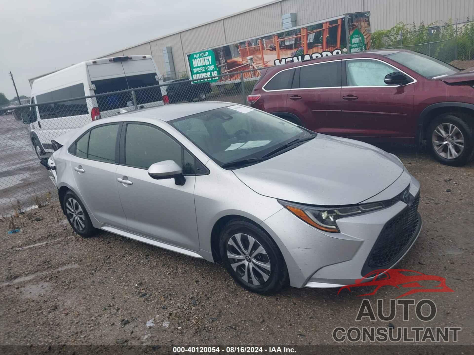 TOYOTA COROLLA 2022 - JTDEAMDEXNJ039566