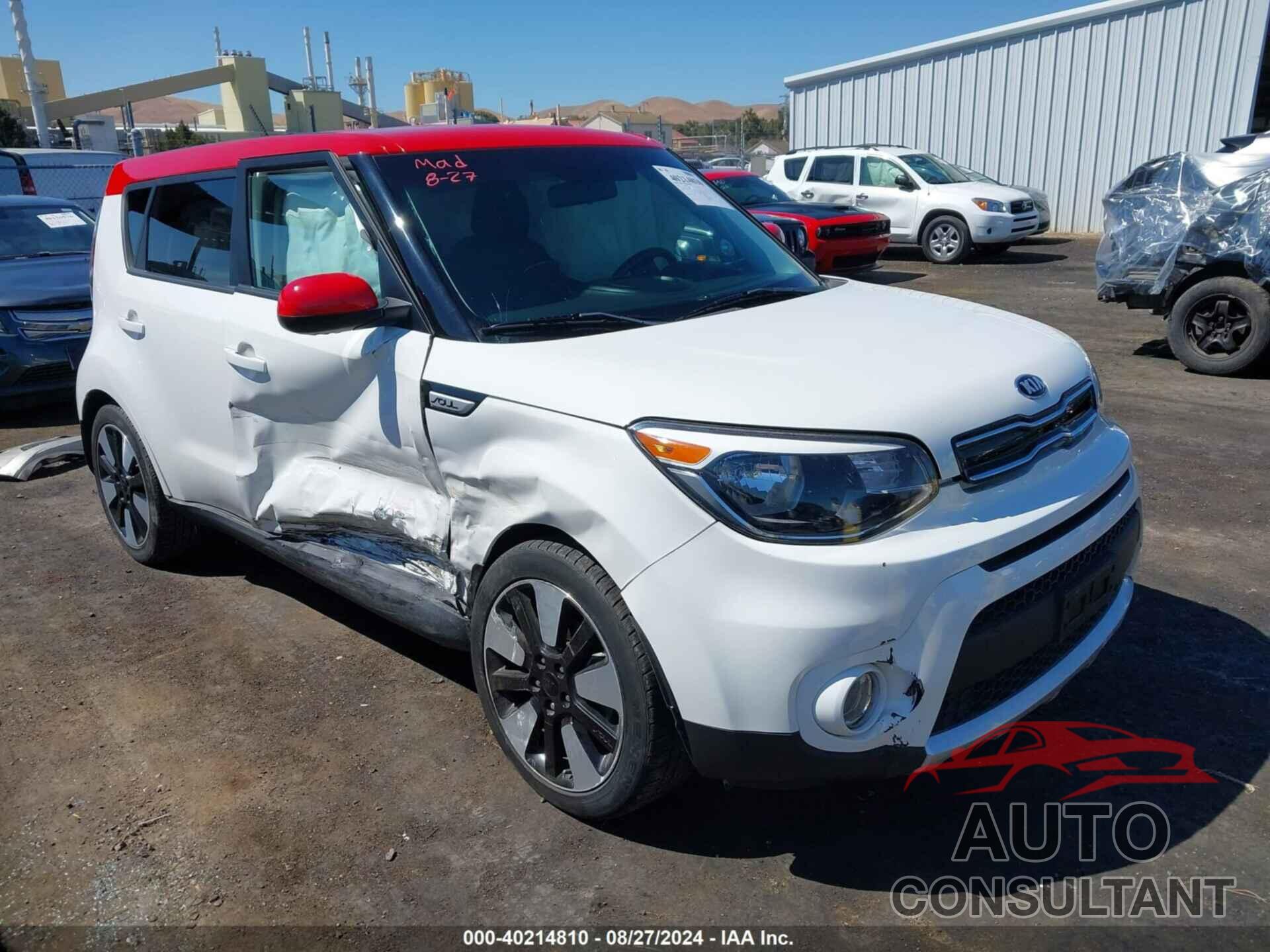 KIA SOUL 2018 - KNDJP3A54J7573827