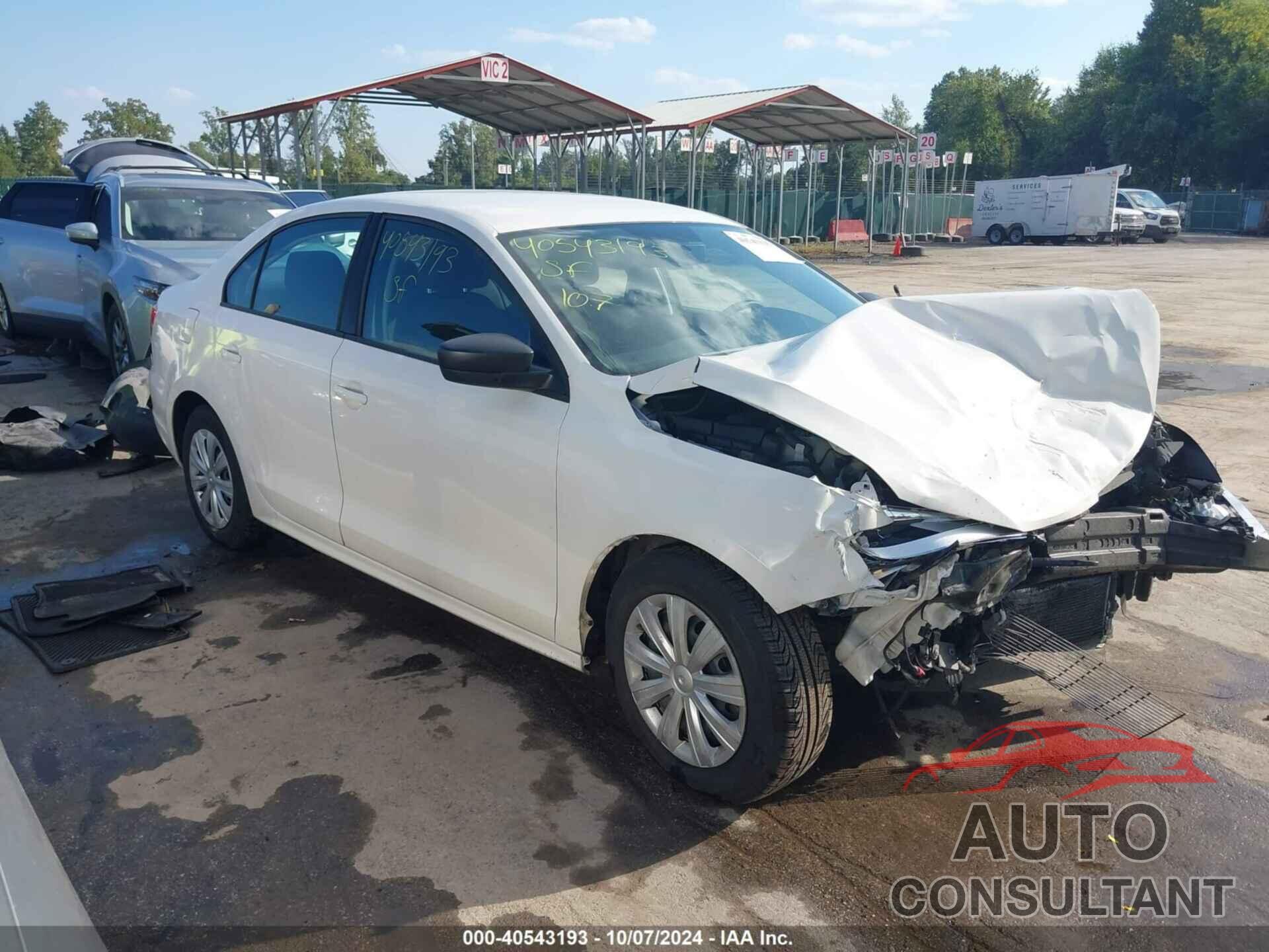 VOLKSWAGEN JETTA 2012 - 3VW2K7AJ2CM306103