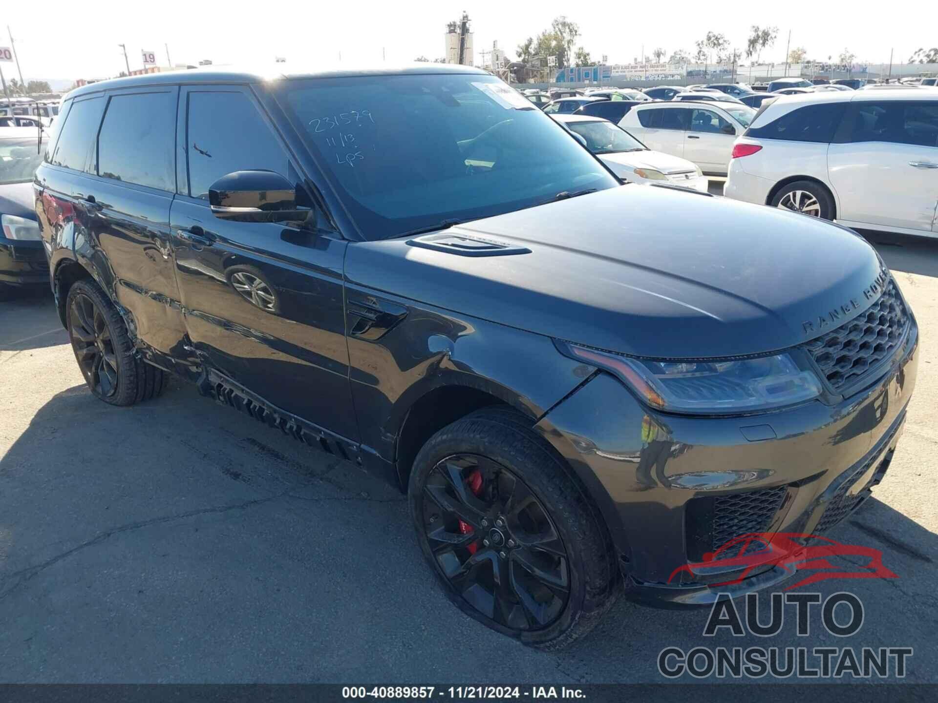 LAND ROVER RANGE ROVER SPORT 2022 - SALWS2RU6NA231579