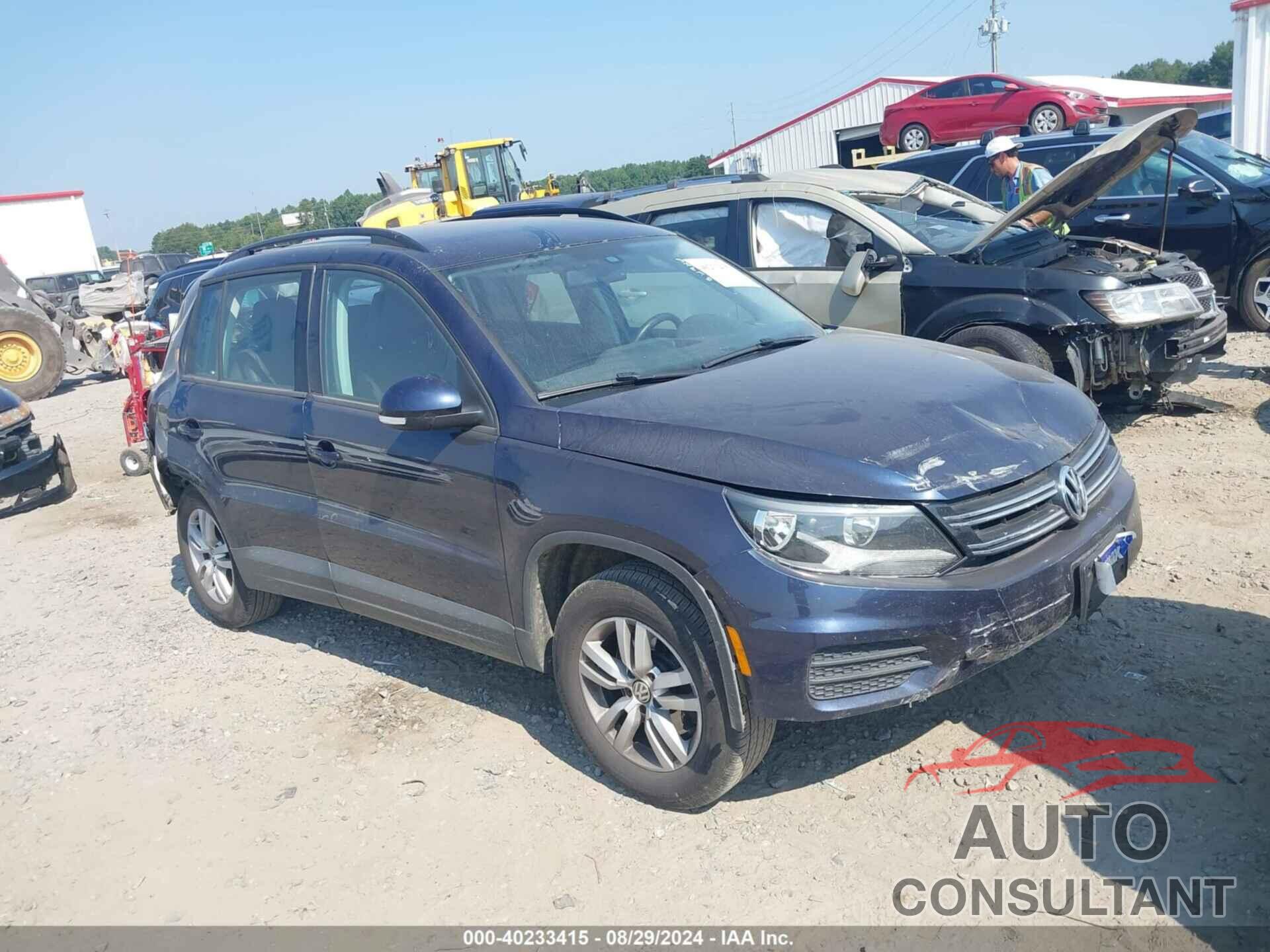 VOLKSWAGEN TIGUAN 2016 - WVGAV7AX4GW599627