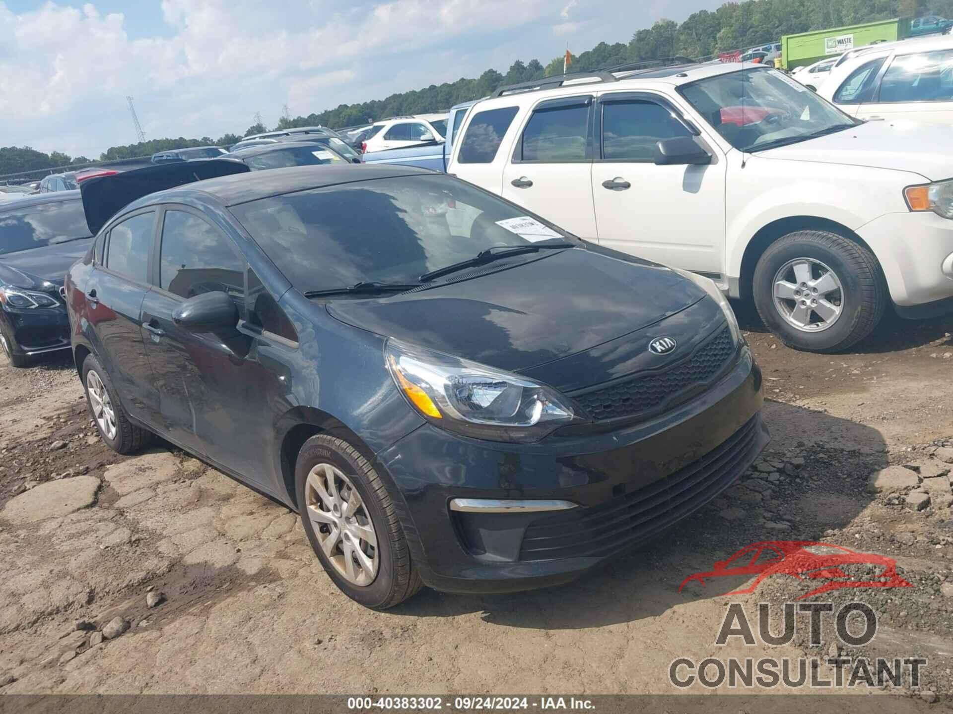 KIA RIO 2017 - KNADM4A37H6044900