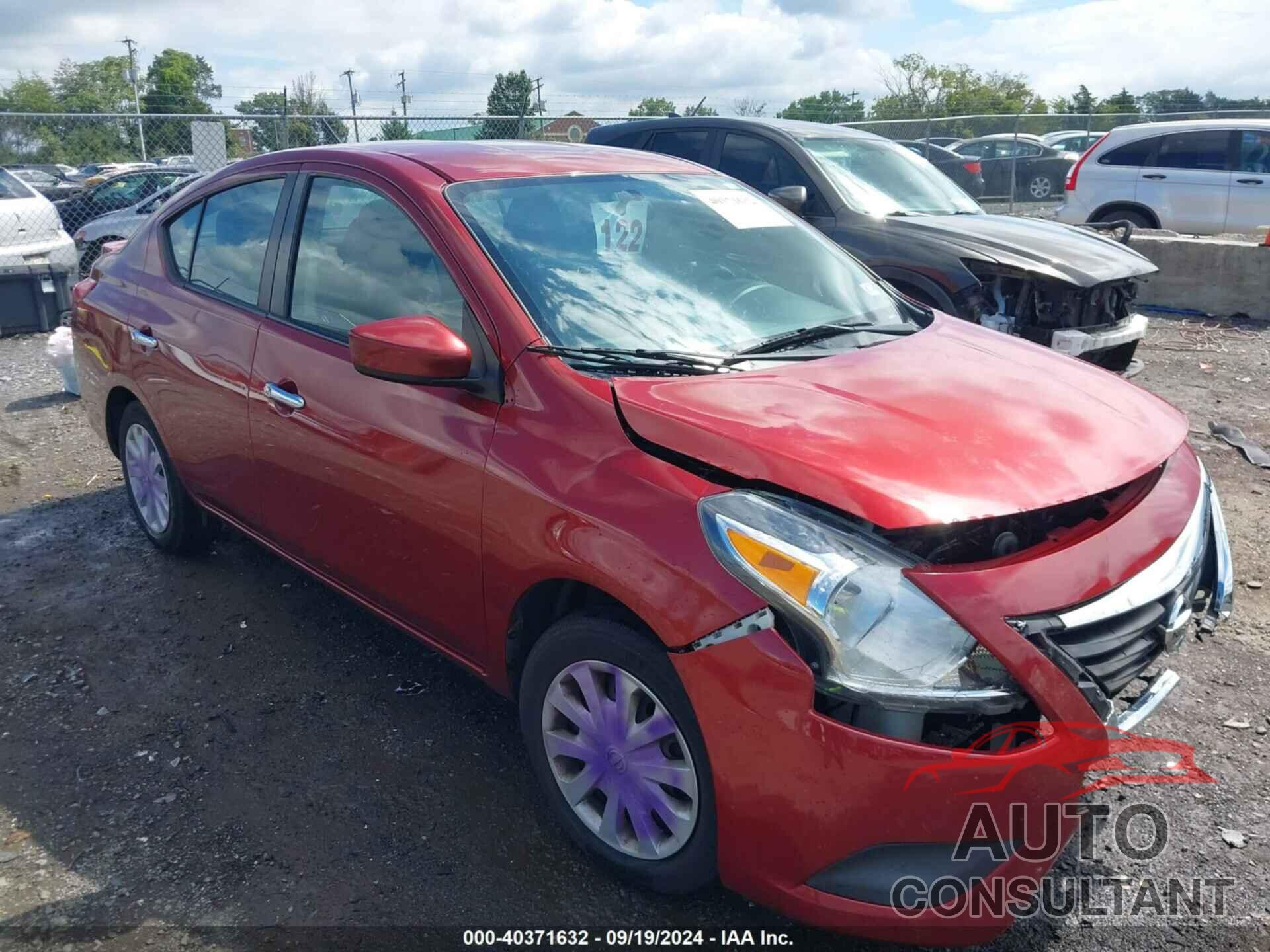 NISSAN VERSA 2017 - 3N1CN7AP0HK426782