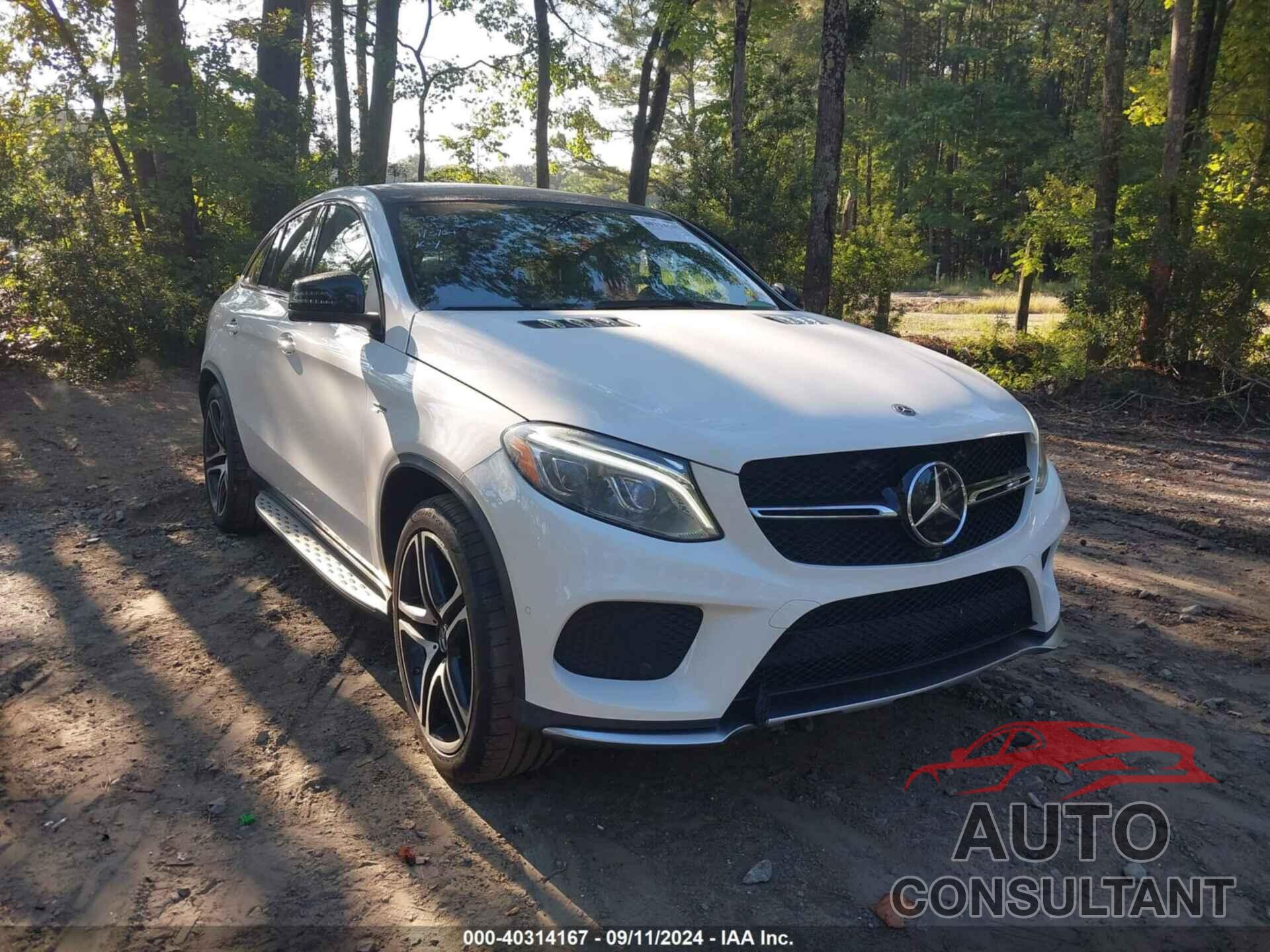 MERCEDES-BENZ AMG GLE 43 COUPE 2017 - 4JGED6EB5HA080582