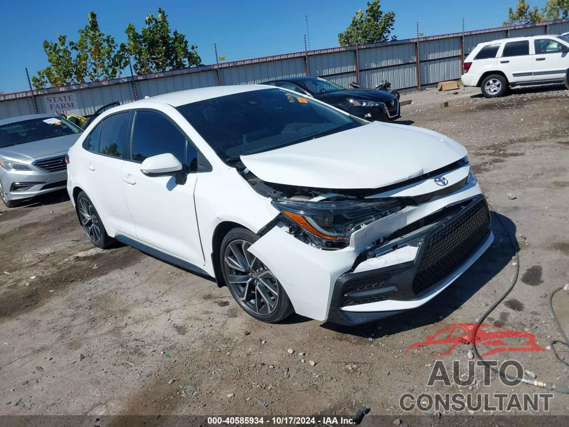 TOYOTA COROLLA 2021 - 5YFS4MCE8MP085466