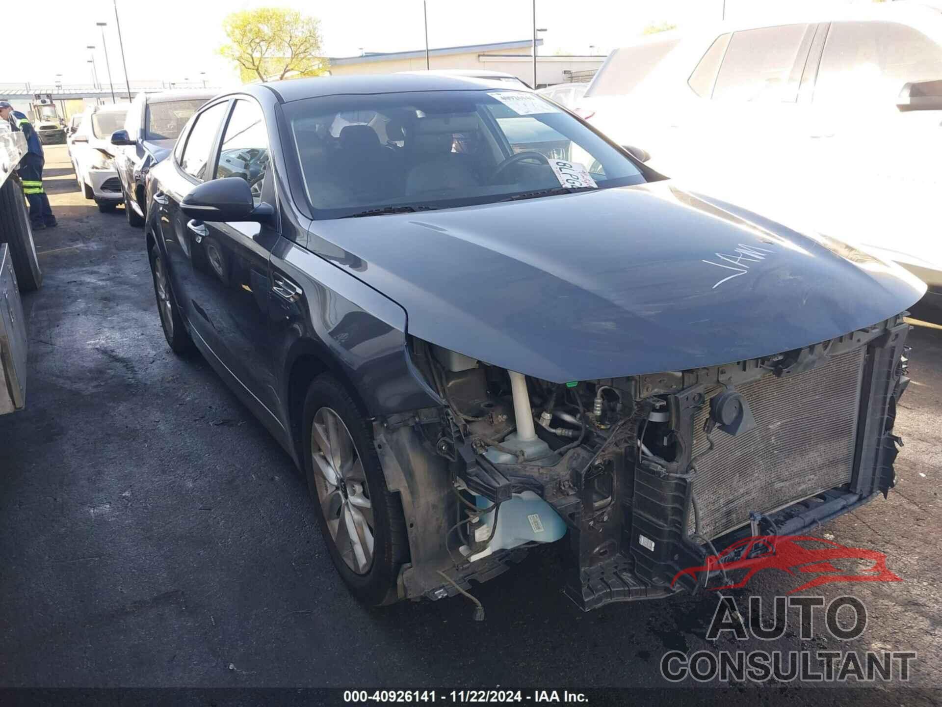 KIA OPTIMA 2018 - 5XXGT4L3XJG190764