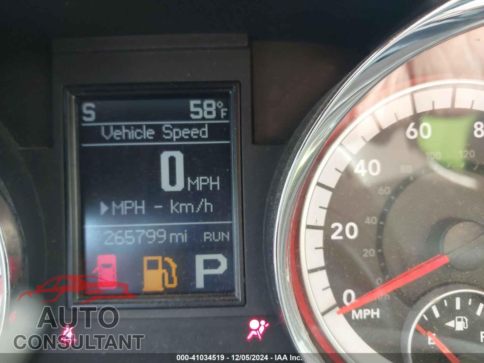 DODGE DURANGO 2011 - 1D4RD2GG7BC629785