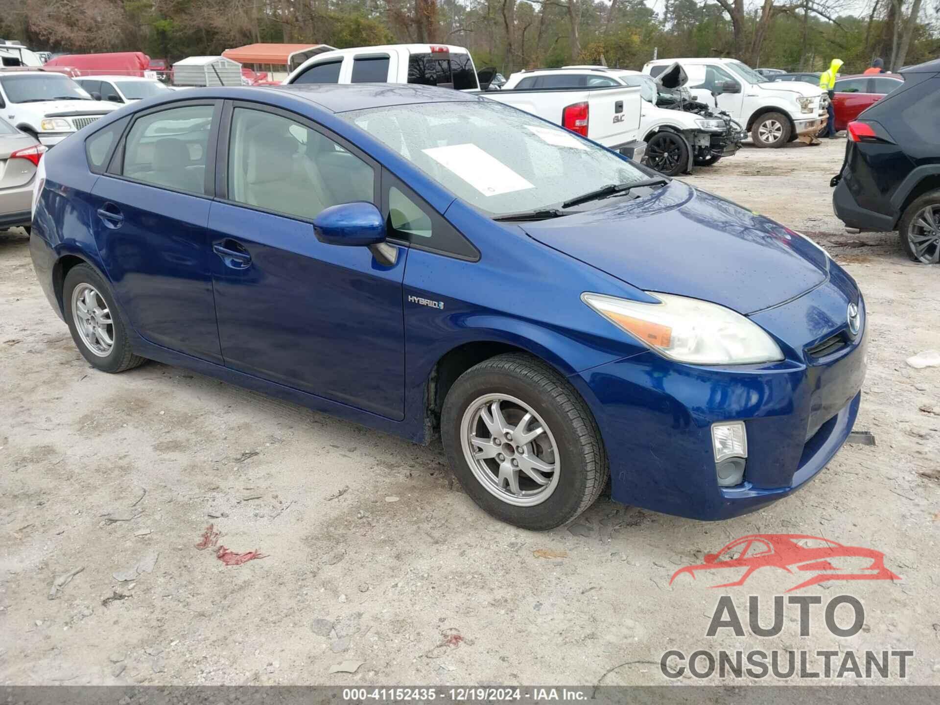 TOYOTA PRIUS 2010 - JTDKN3DU9A0019544