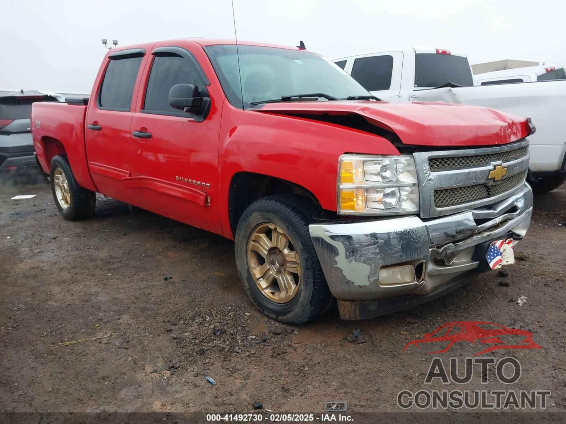 CHEVROLET SILVERADO 1500 2012 - 1GCPKSE70CF162593