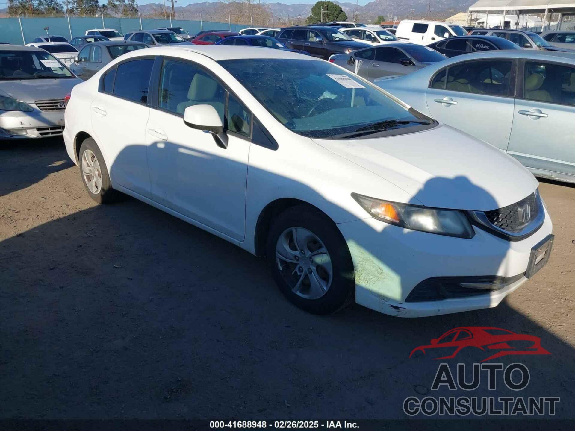 HONDA CIVIC 2013 - 19XFB2E57DE068961