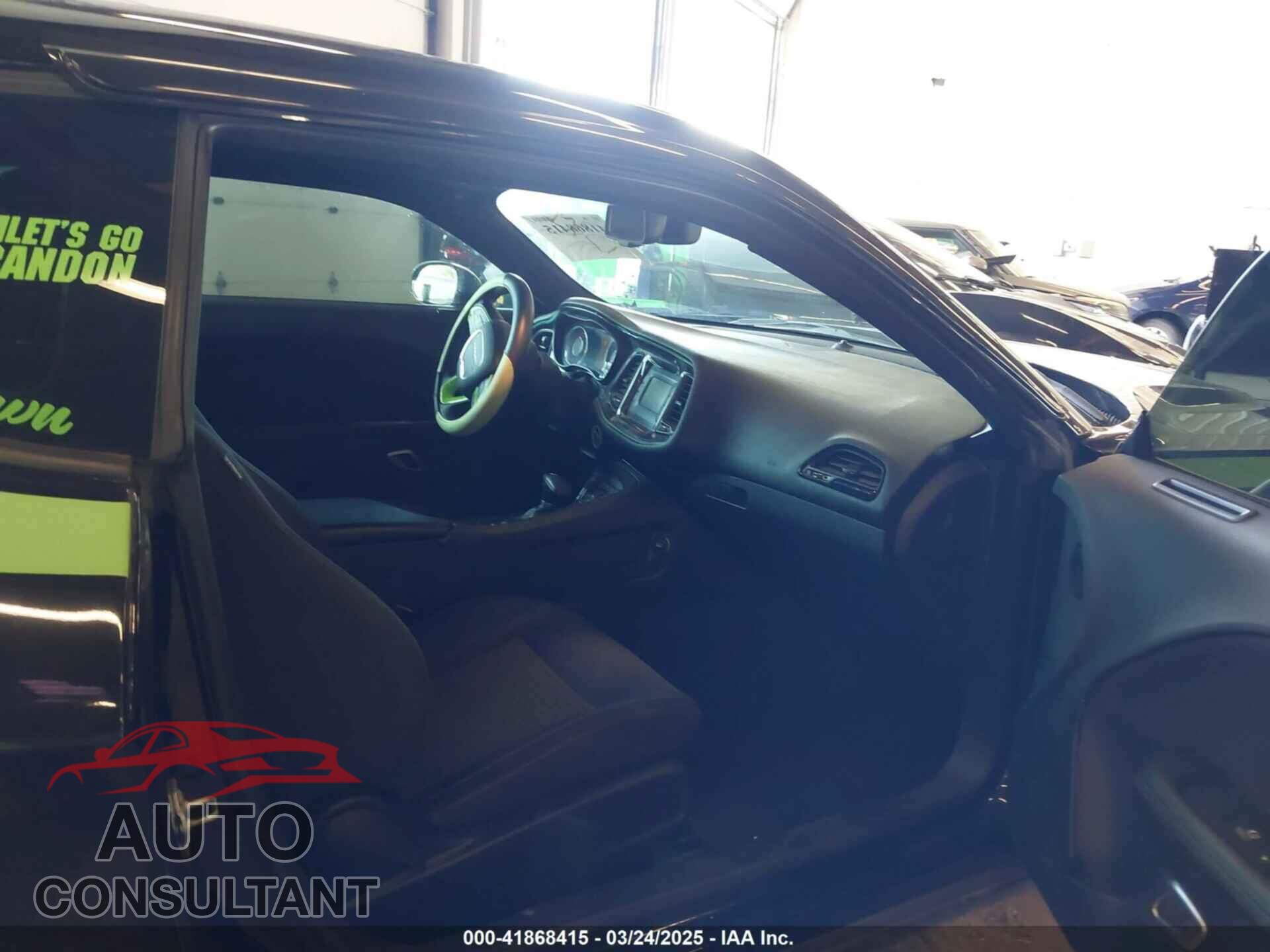 DODGE CHALLENGER 2016 - 2C3CDZAG2GH195580