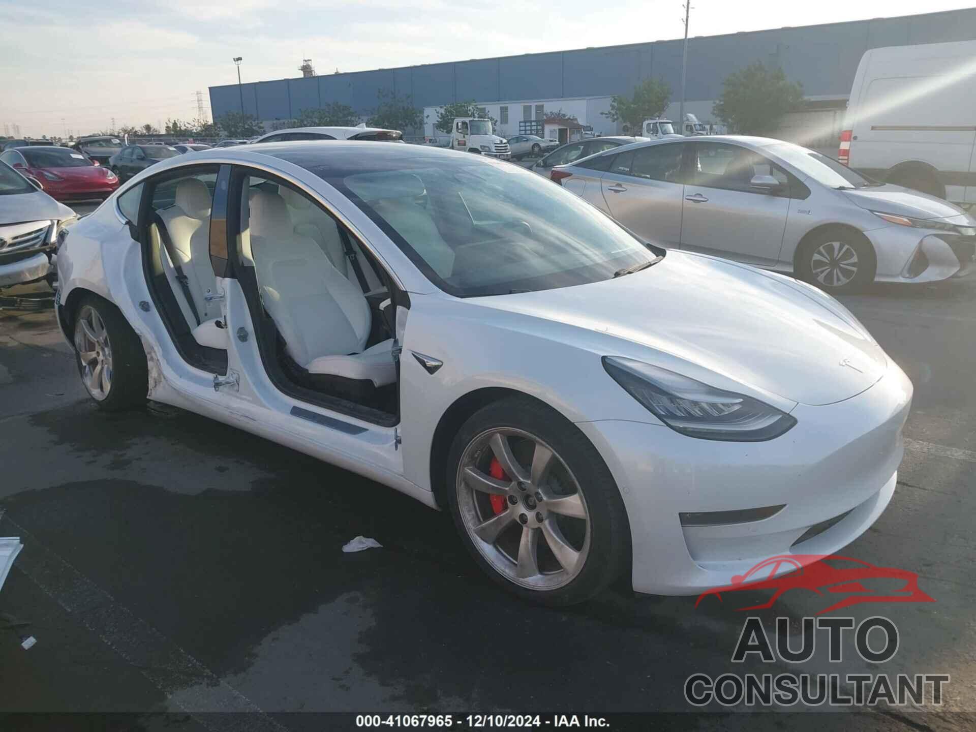 TESLA MODEL 3 2019 - 5YJ3E1EB9KF514626