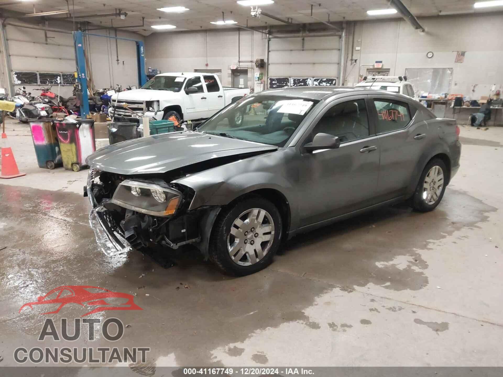 DODGE AVENGER 2013 - 1C3CDZAB1DN753734