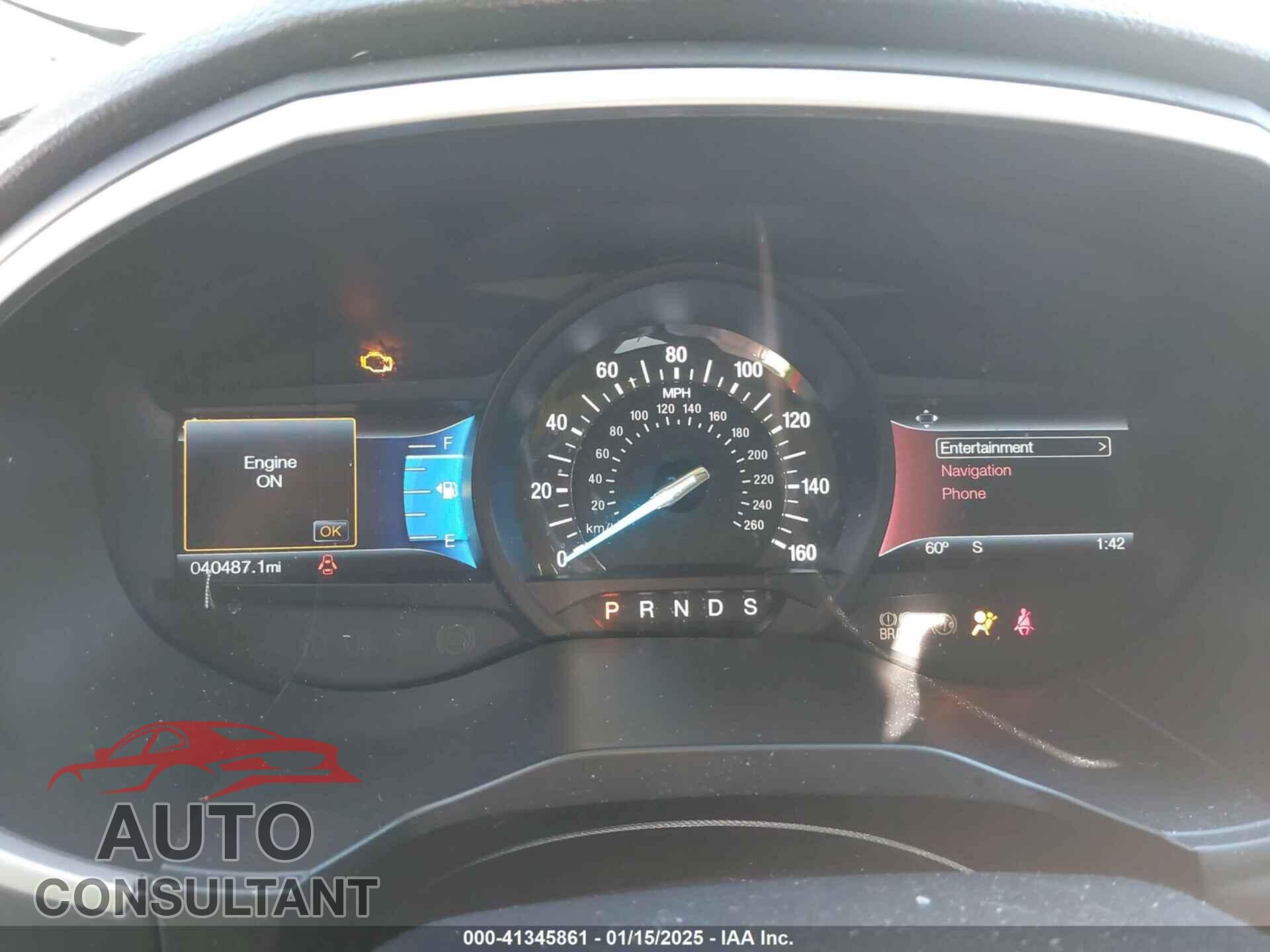 FORD EDGE 2015 - 2FMTK4J80FBC40509