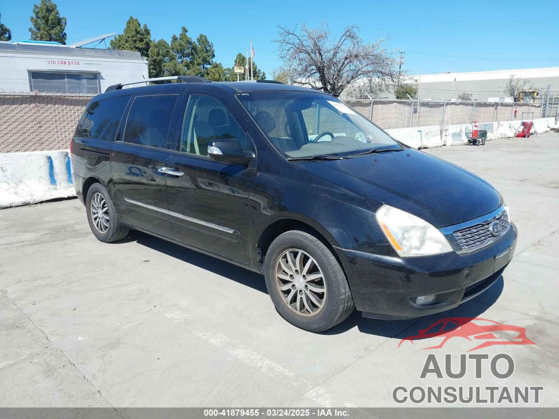 KIA SEDONA 2012 - KNDMH4C75C6425709