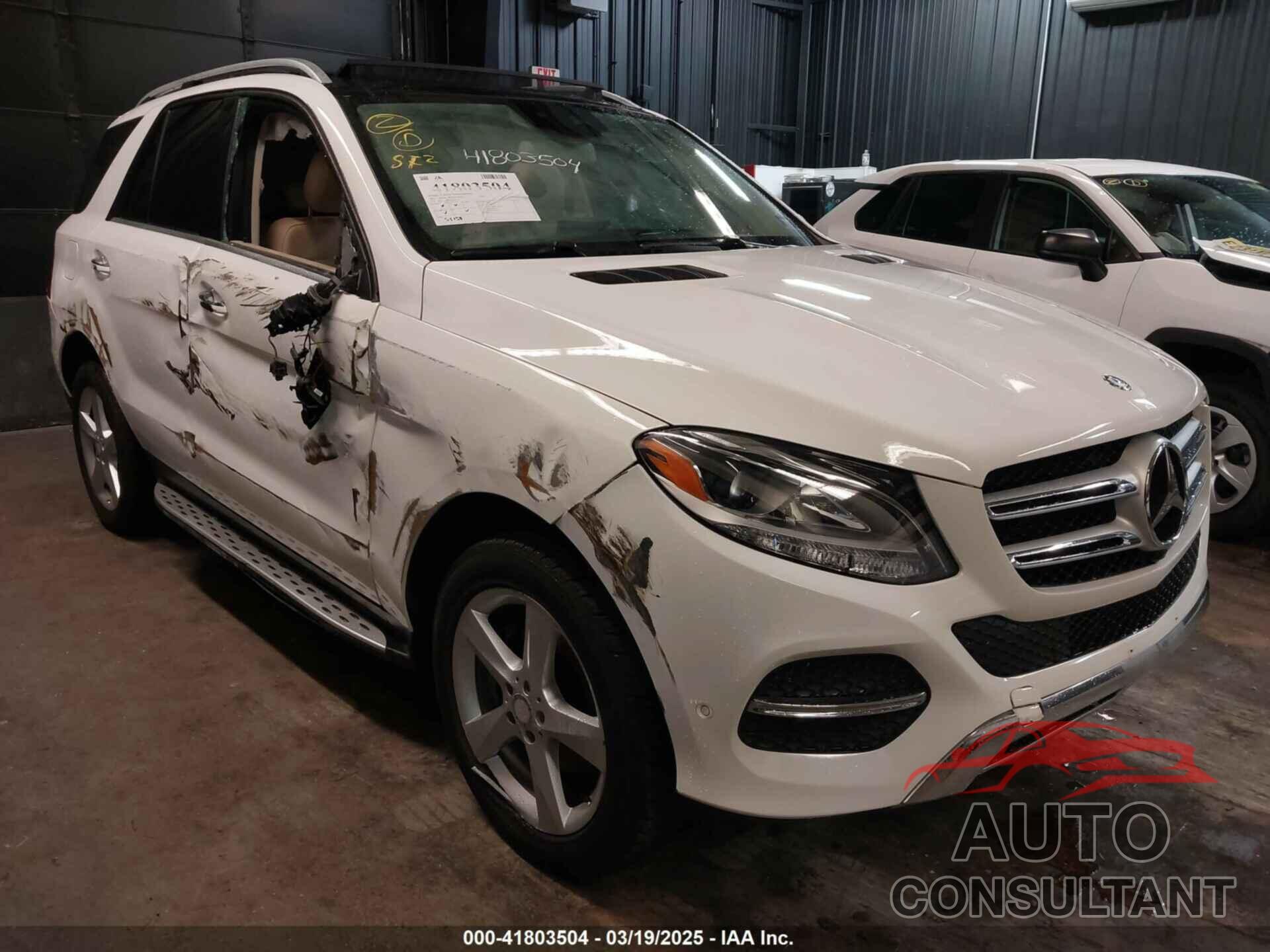 MERCEDES-BENZ GLE 350 2017 - 4JGDA5HB9HA882255