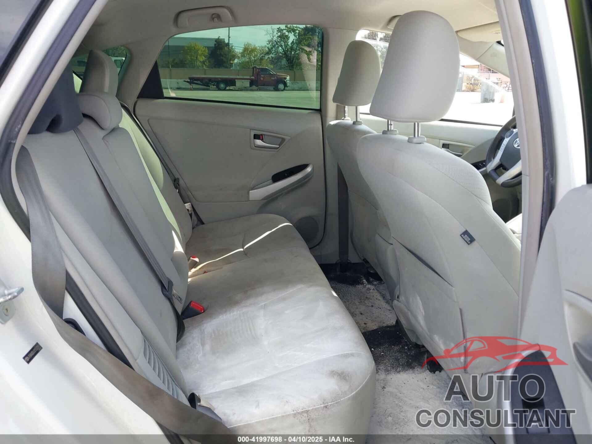 TOYOTA PRIUS 2012 - JTDKN3DU3C5533914