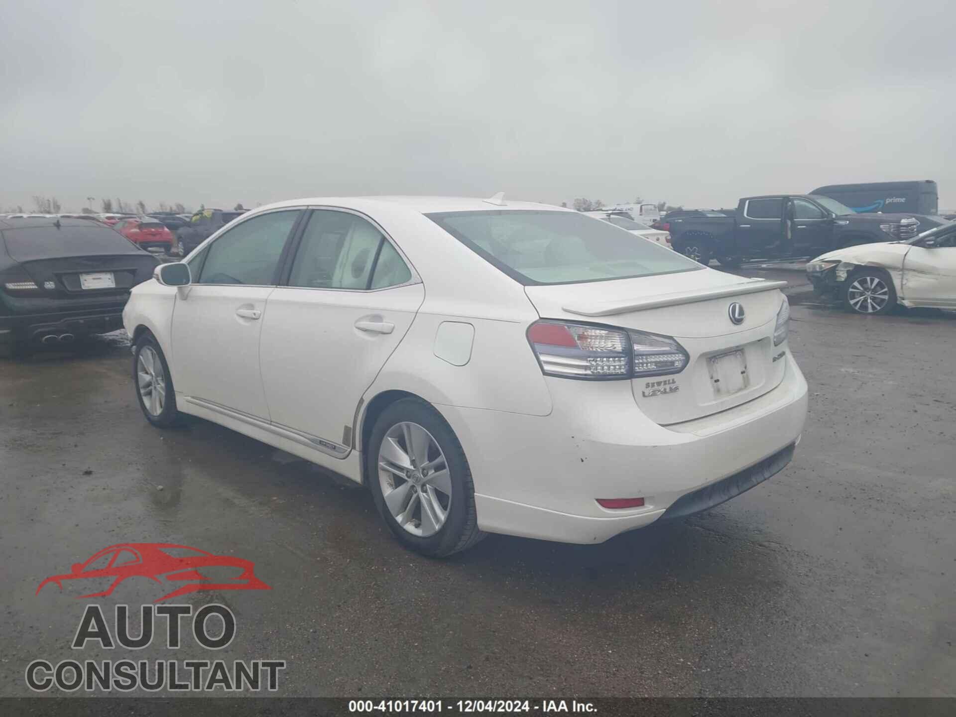 LEXUS HS 250H 2010 - JTHBB1BA6A2028677