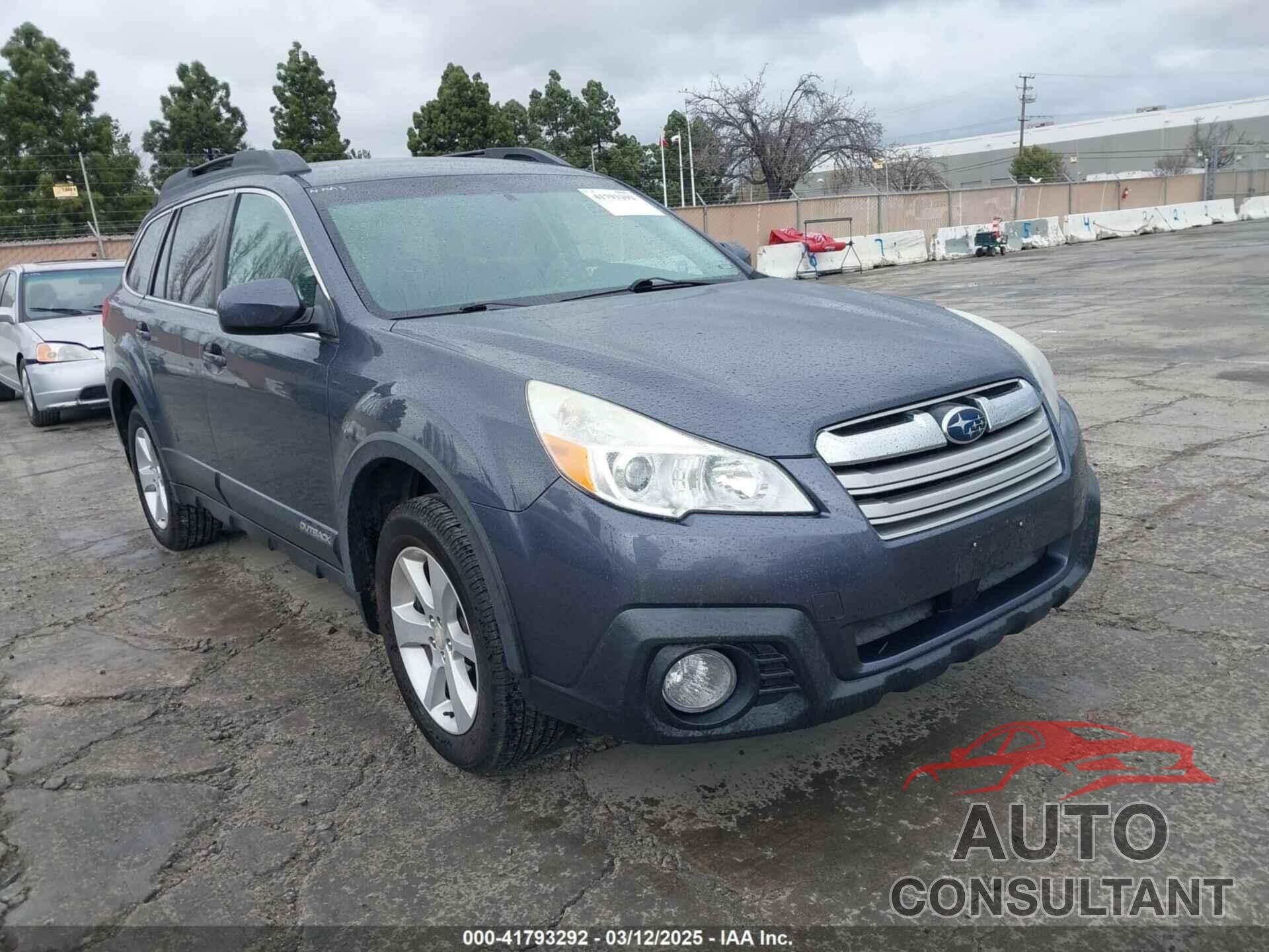 SUBARU OUTBACK 2014 - 4S4BRBCC6E3205694