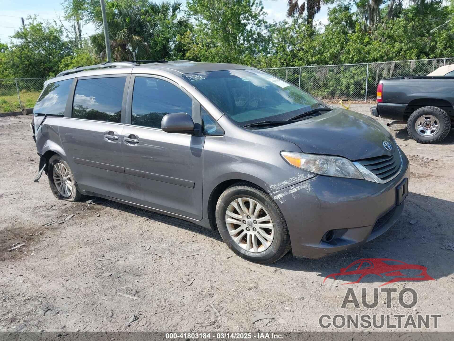 TOYOTA SIENNA 2012 - 5TDYK3DC8CS178369