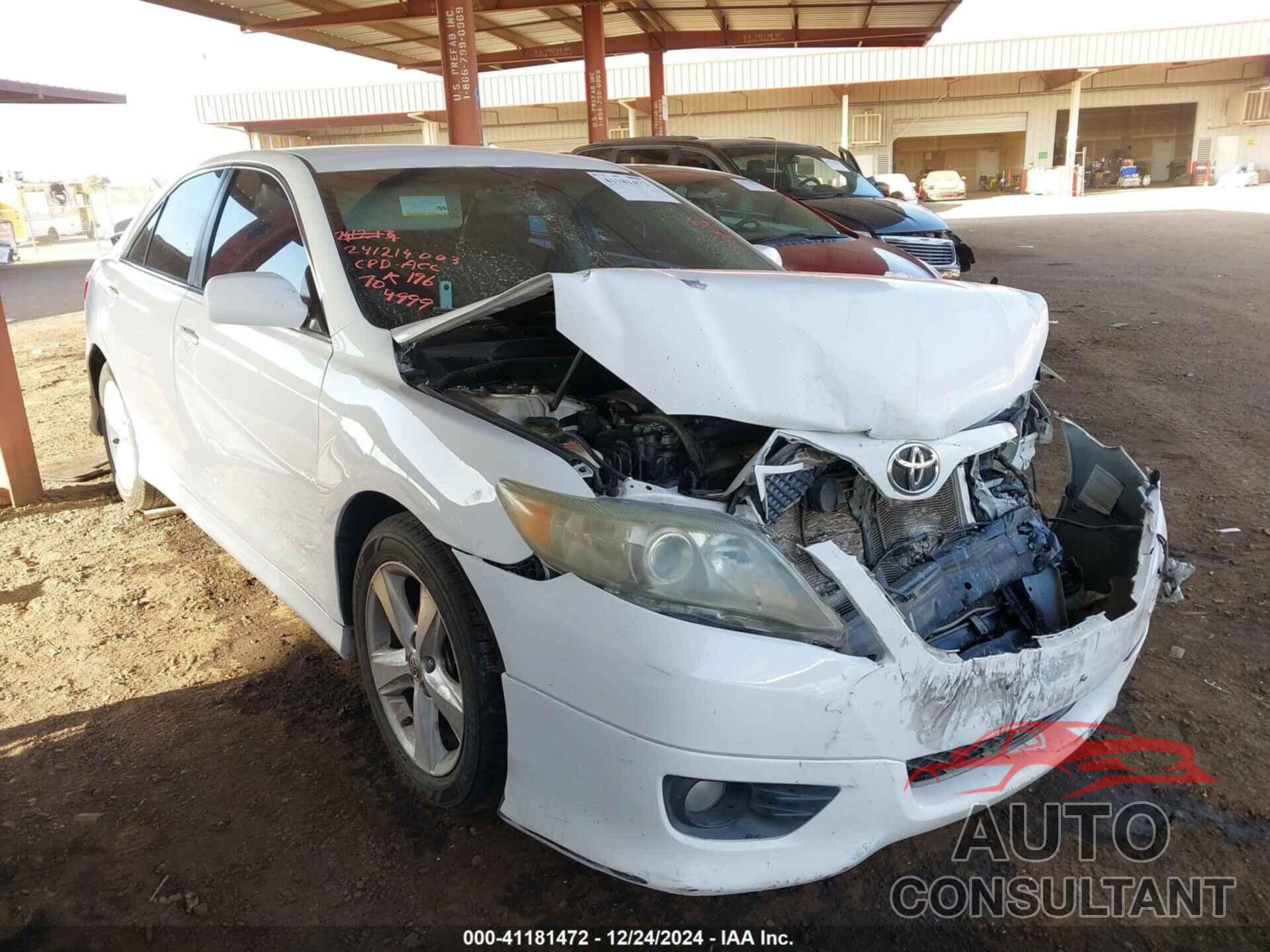 TOYOTA CAMRY 2010 - 4T1BF3EK9AU554999