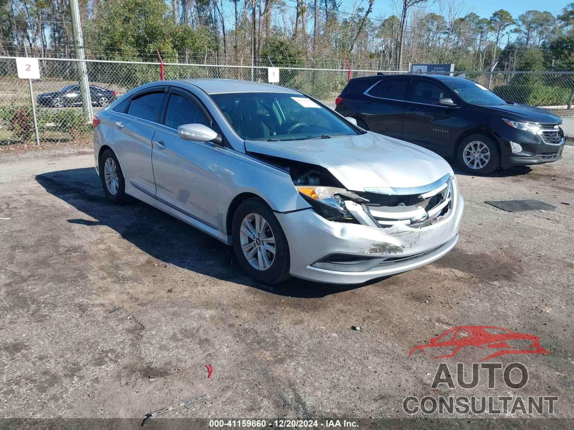 HYUNDAI SONATA 2014 - 5NPEB4AC2EH821577