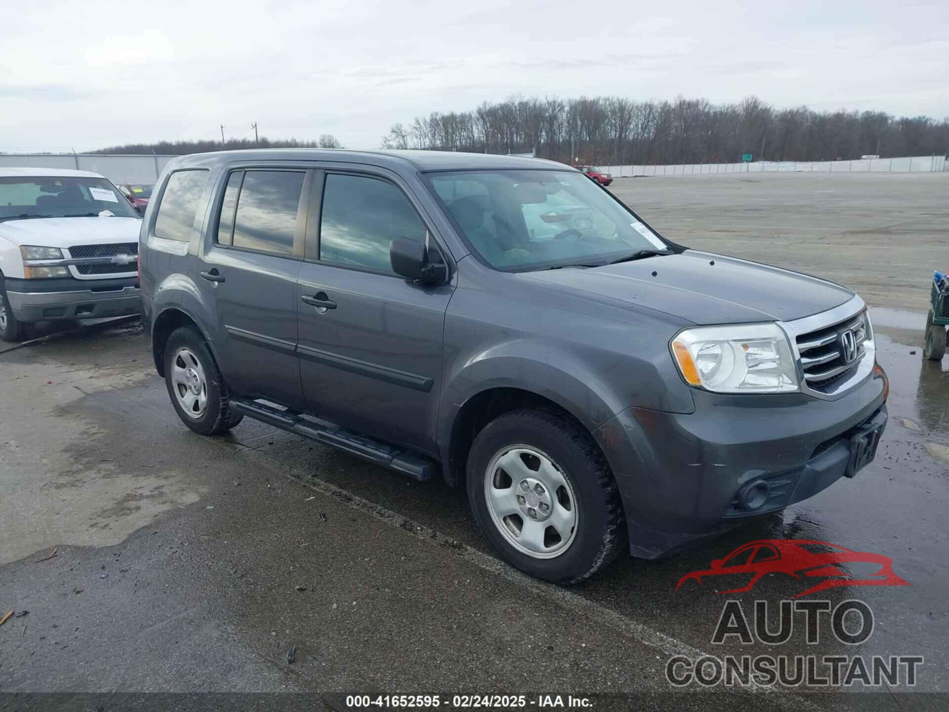 HONDA PILOT 2013 - 5FNYF4H24DB062197