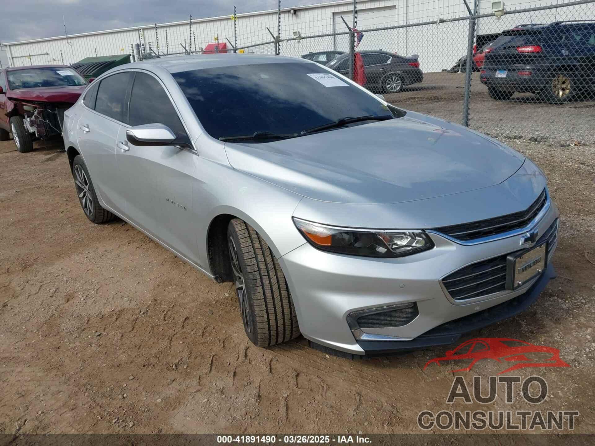 CHEVROLET MALIBU 2018 - 1G1ZD5ST6JF292616