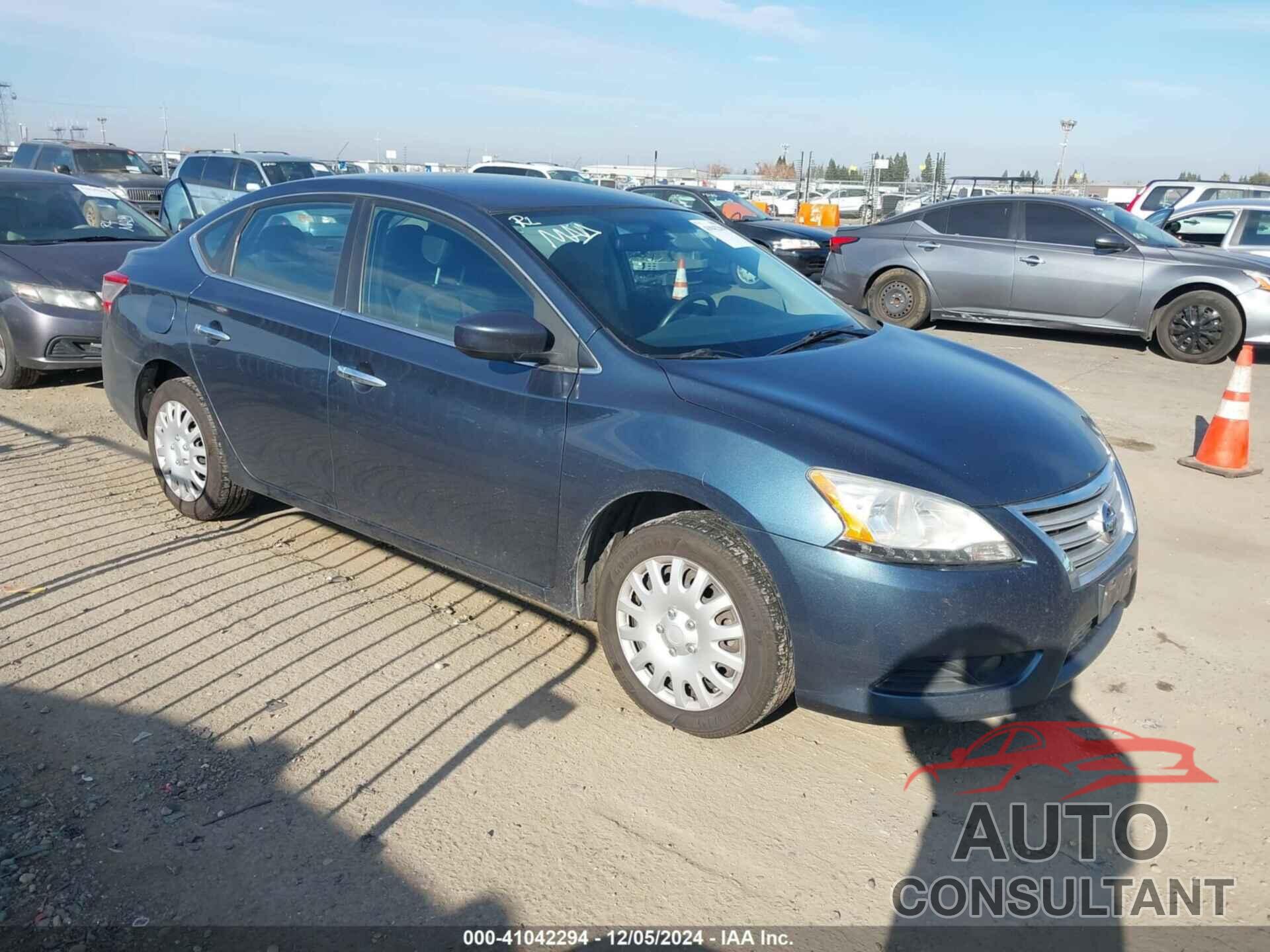 NISSAN SENTRA 2014 - 1N4AB7AP1EN851159