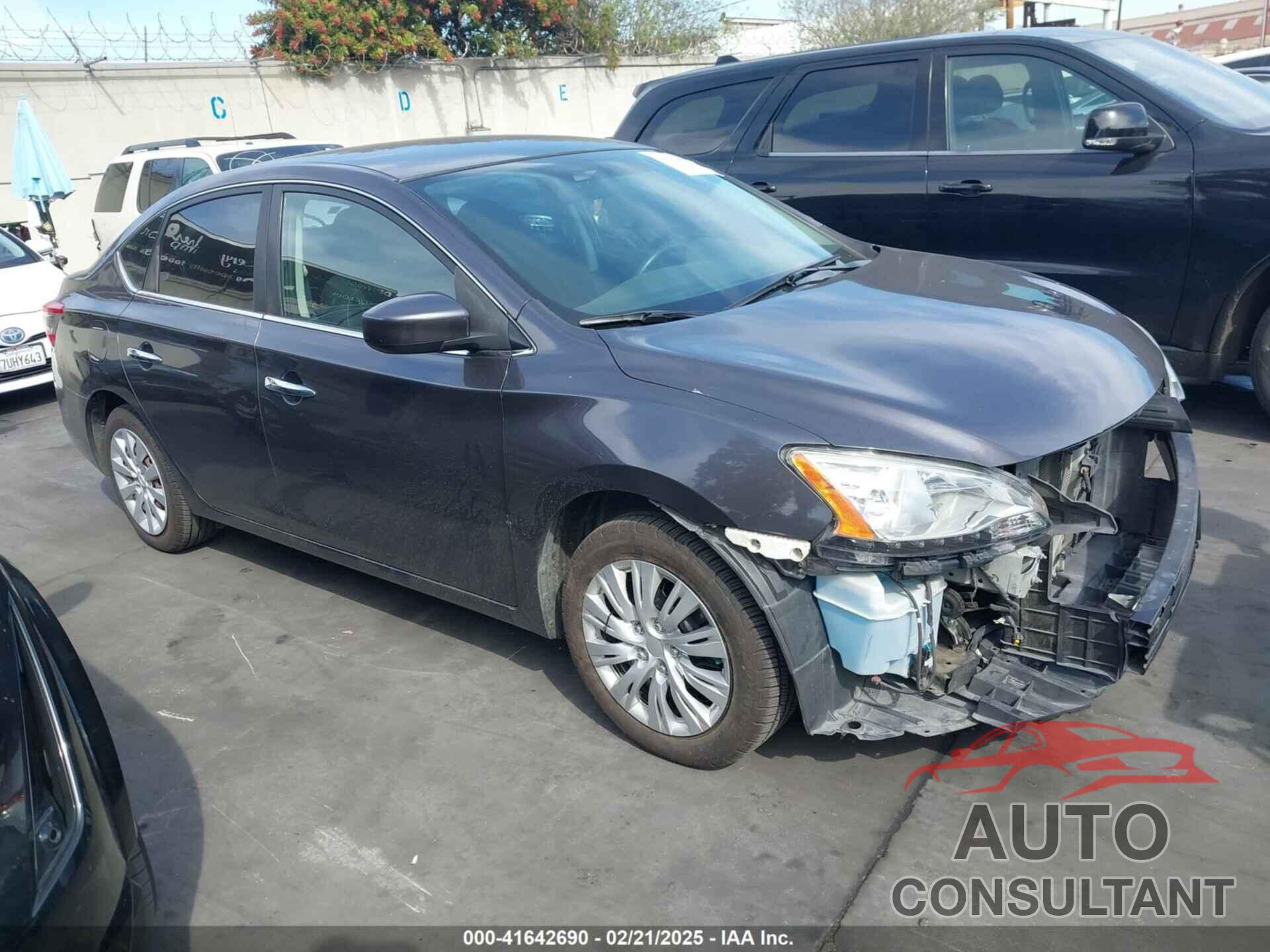 NISSAN SENTRA 2015 - 3N1AB7AP3FY364546