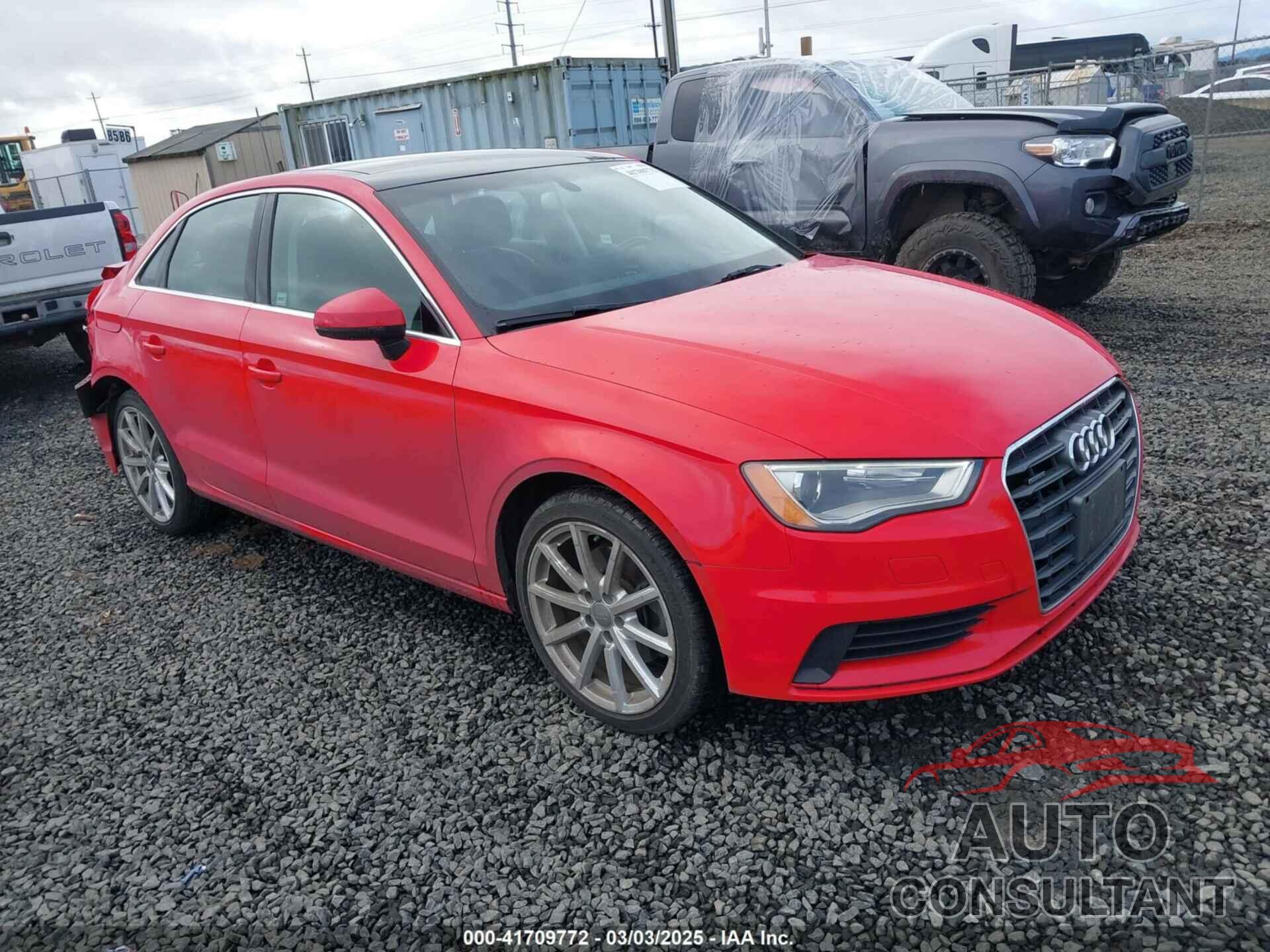 AUDI A3 2015 - WAUEFGFFXF1044922