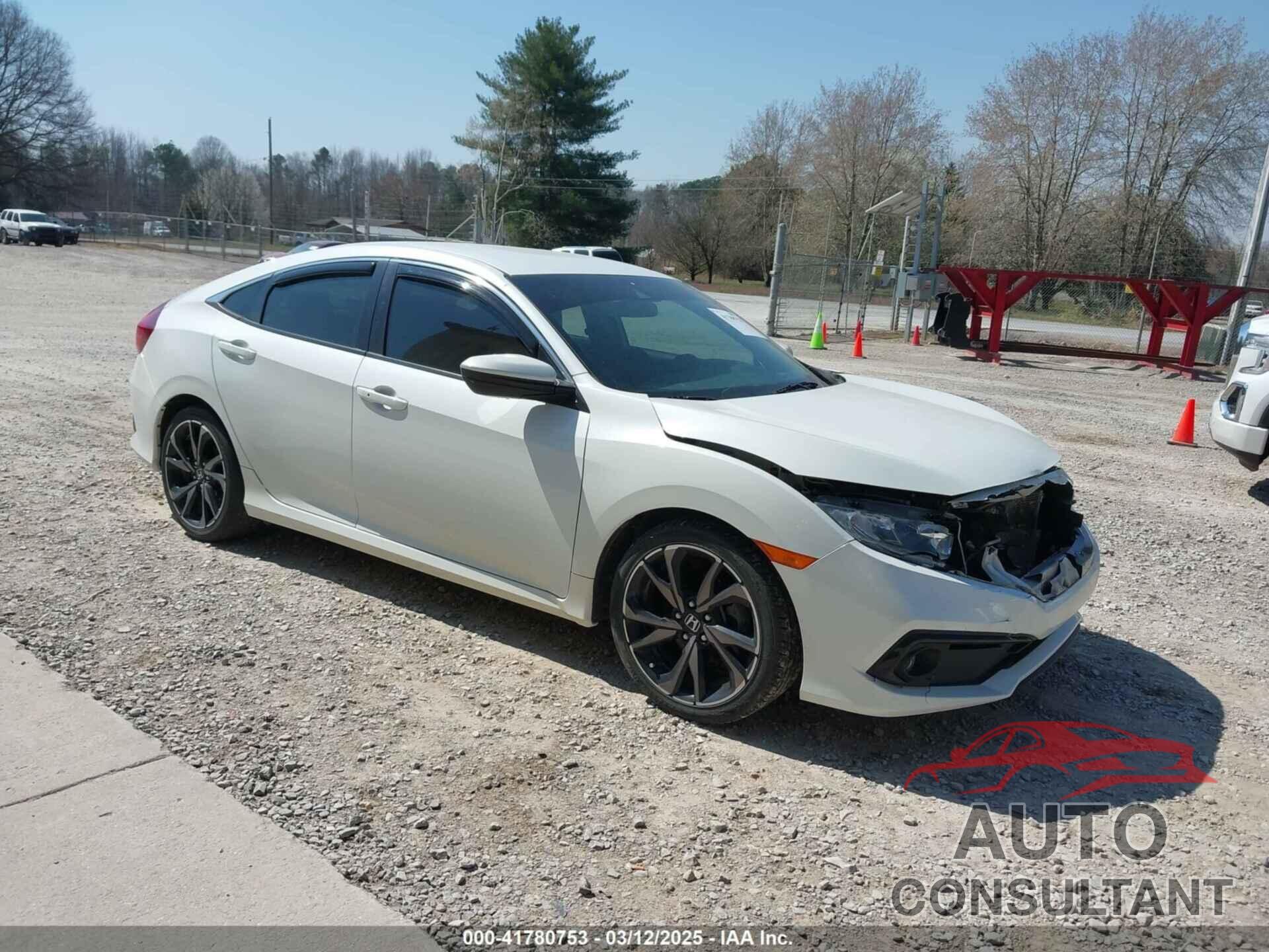 HONDA CIVIC 2019 - 19XFC2F82KE022747