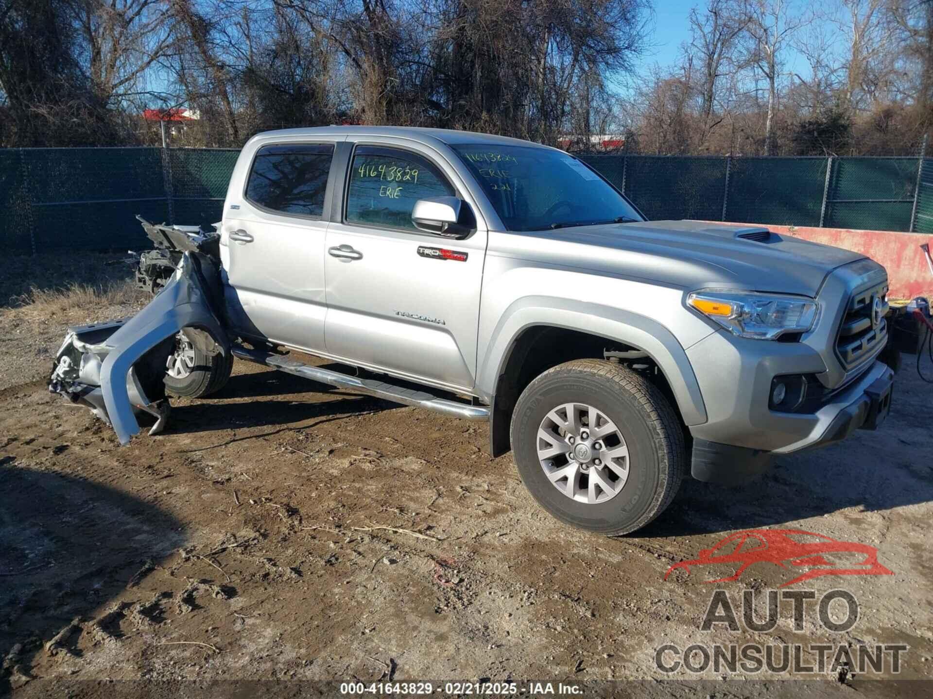 TOYOTA TACOMA 2017 - 5TFCZ5AN9HX062154